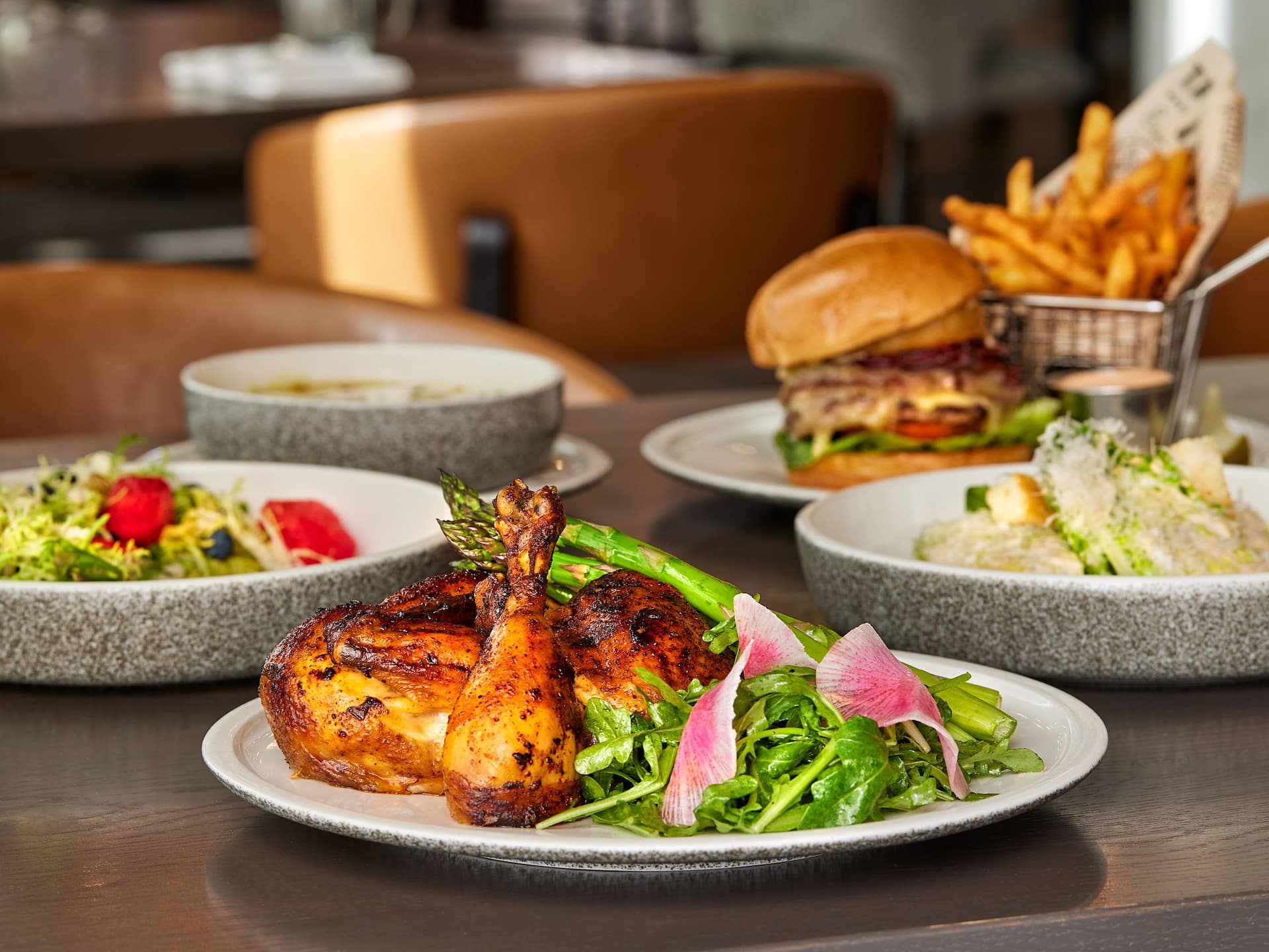 Hyatt Regency Salt Lake City Salt Republic Rotisserie Chicken Meal