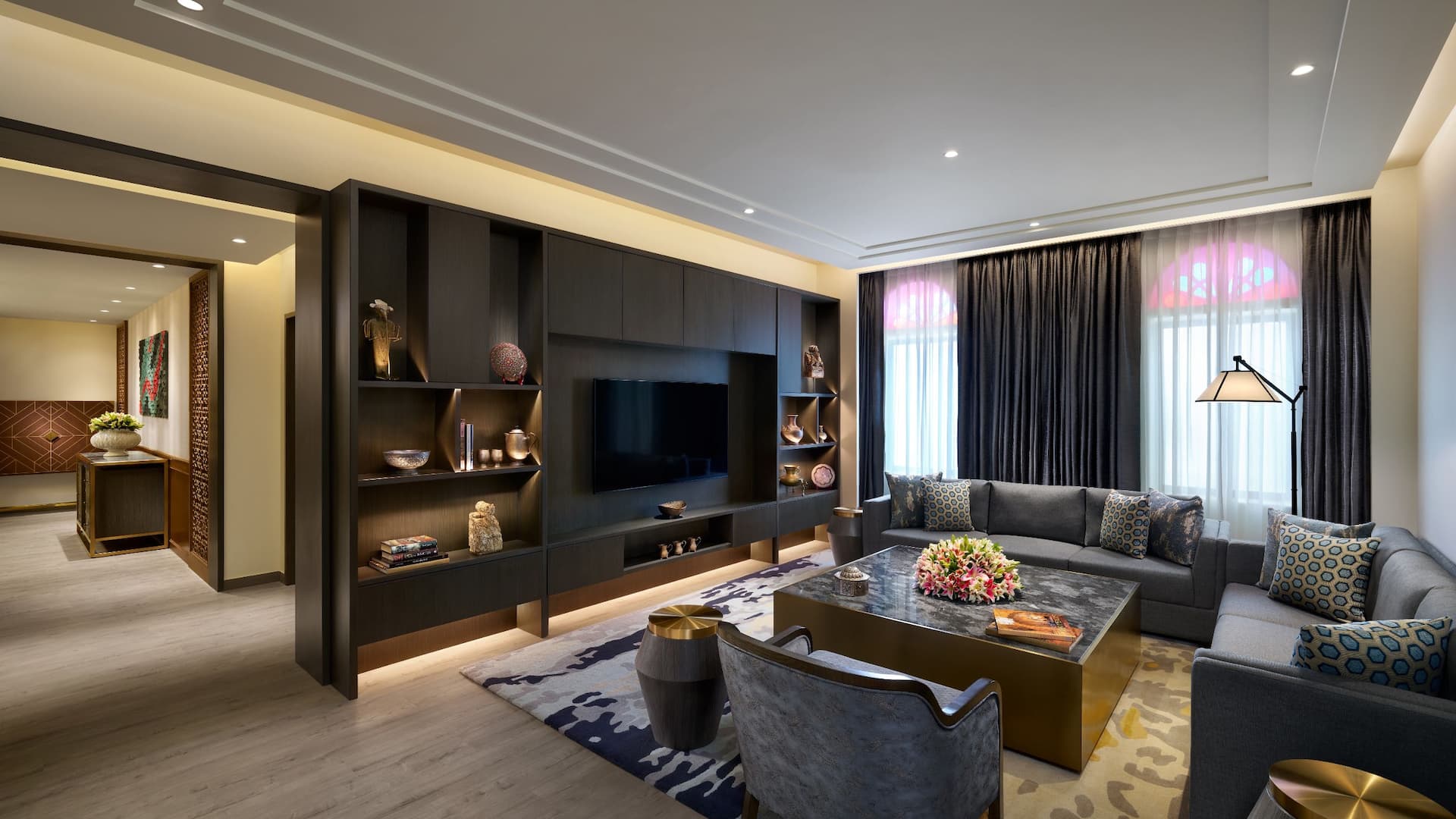Hyatt Regency Jaipur Mansarovar Presidential Suite Living Room