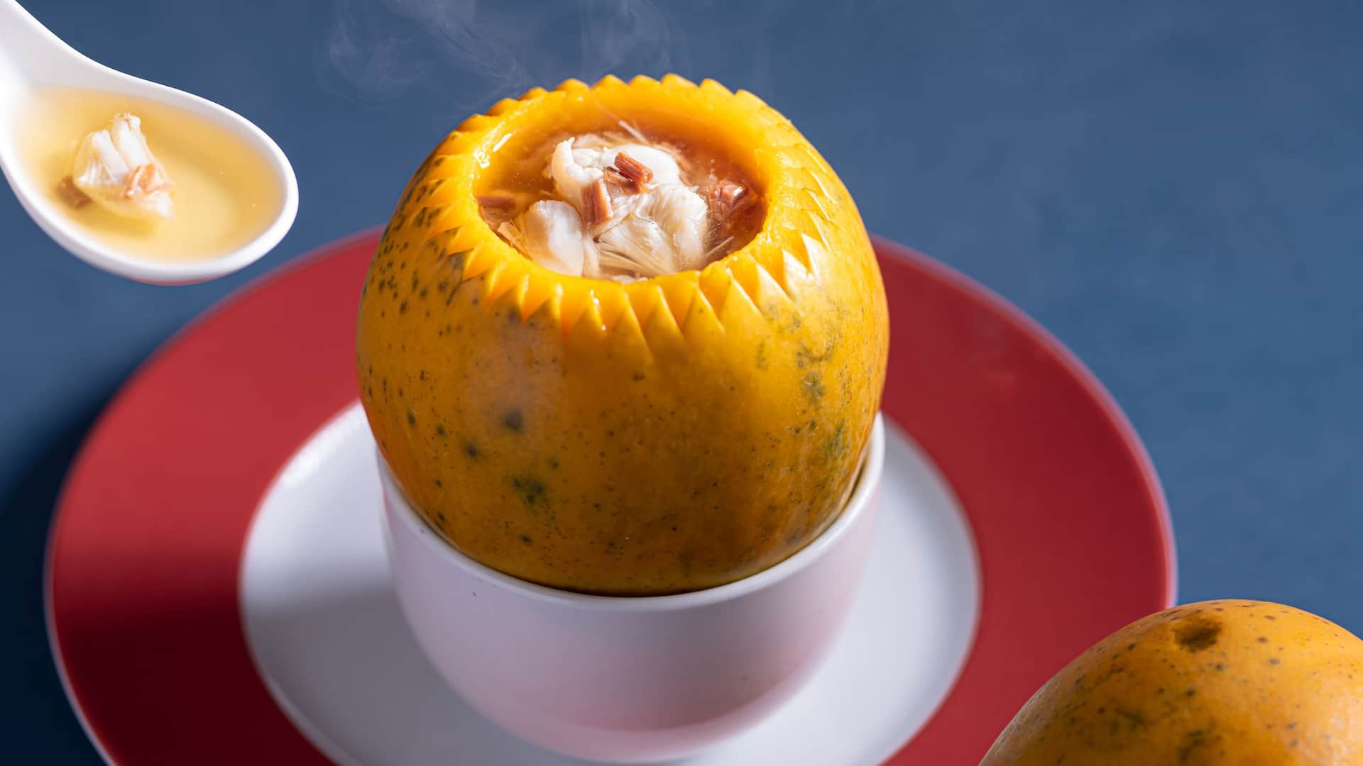 Hyatt Regency Hong Kong, Tsim Sha Tsui Tcr Double Boiled Crab Meat Soup Papaya