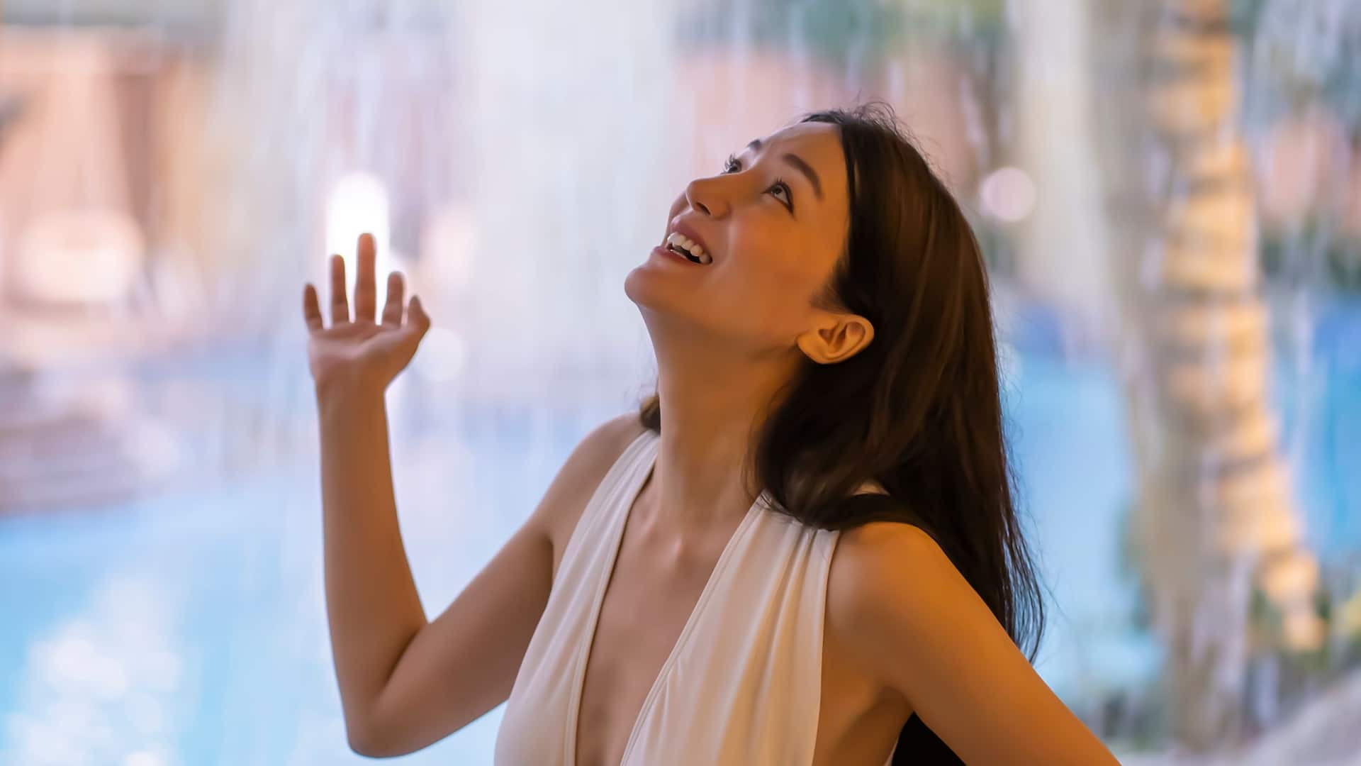 Grand Hyatt Beijing Swimming Pool Person