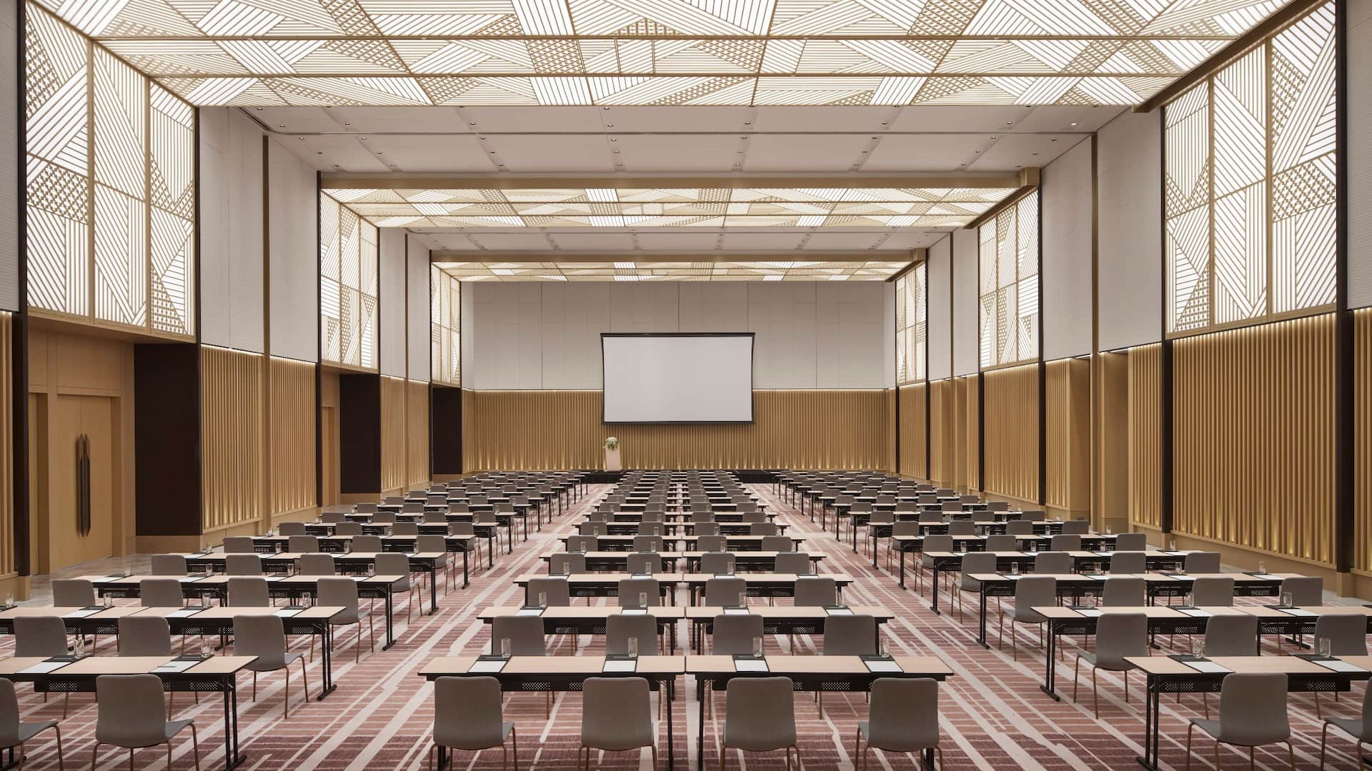 Hyatt Regency Sanya Tianli Bay Regency Ballroom Classroom Setup