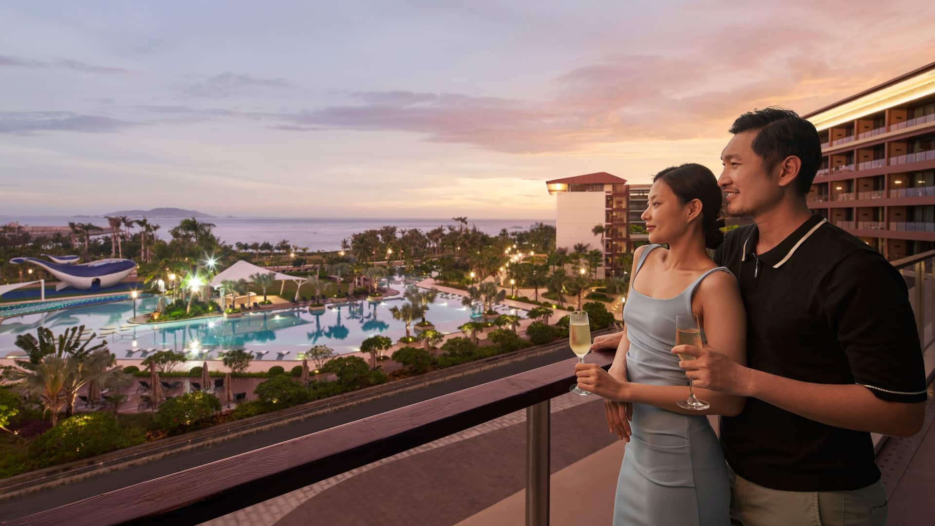 Hyatt Regency Sanya Tianli Bay Couple Regency Club Balcony