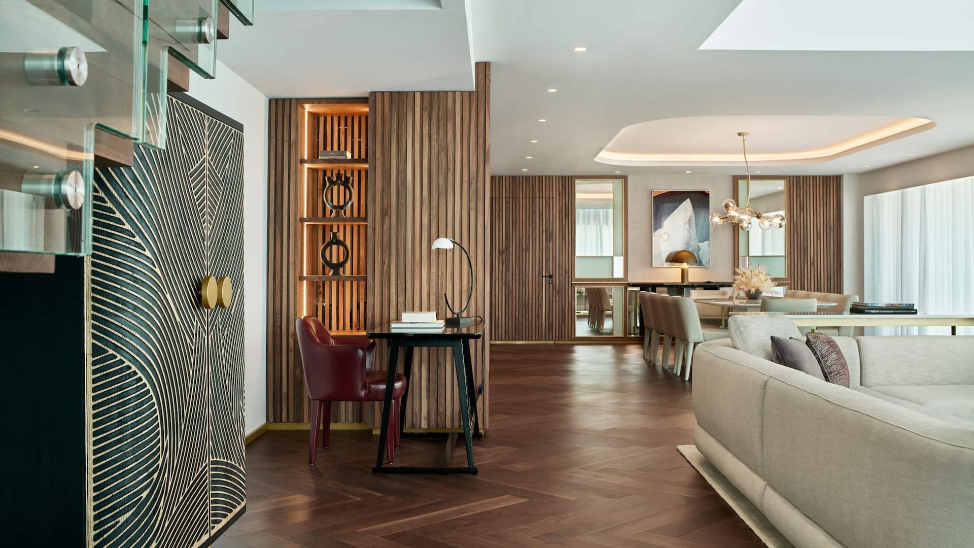 Grand Hyatt Athens Two Level Suite Desk Area