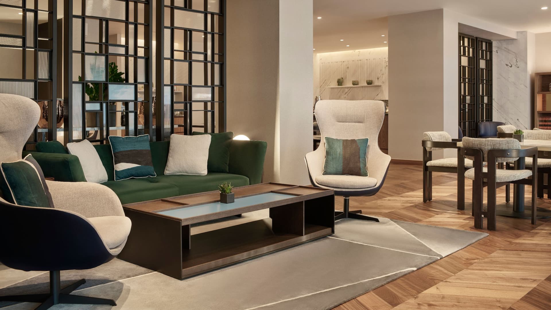Grand Hyatt Athens Grand Club Lounge Seating