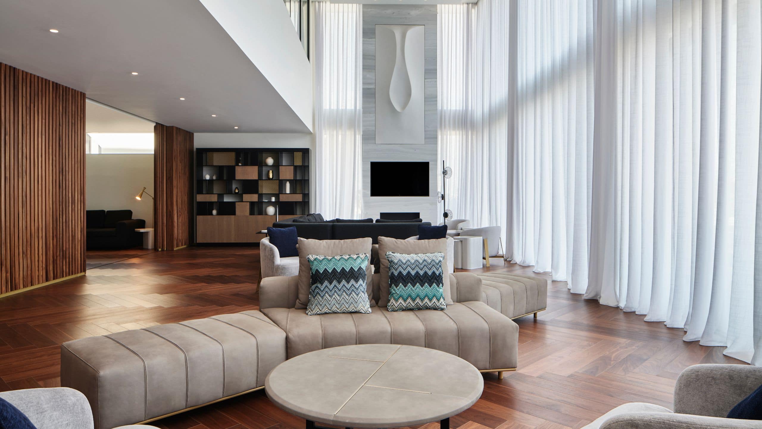 Grand Hyatt Athens Penthouse Living Area Seating