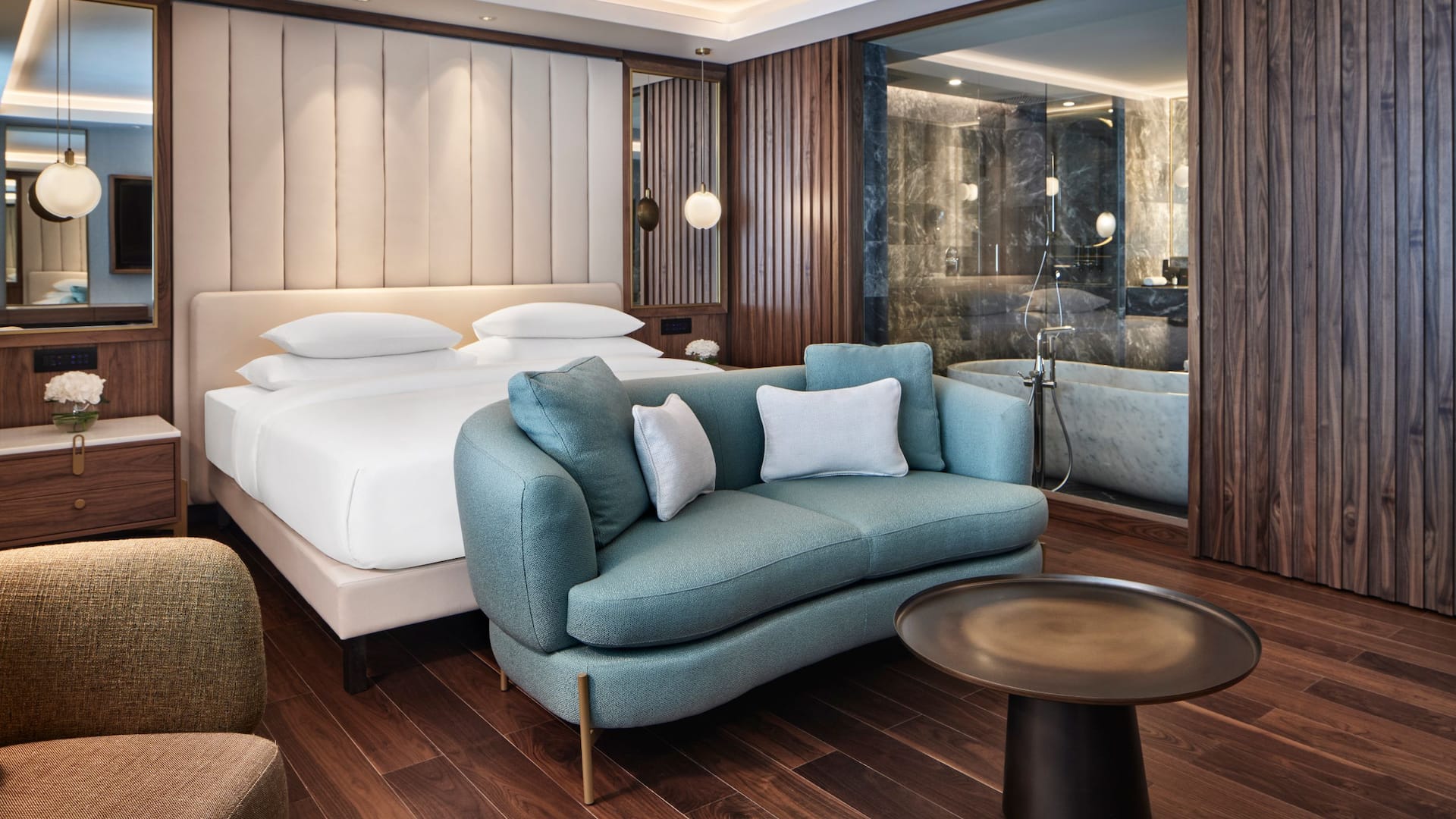 3 of 7 Grand Hyatt Athens Penthouse Master Bedroom