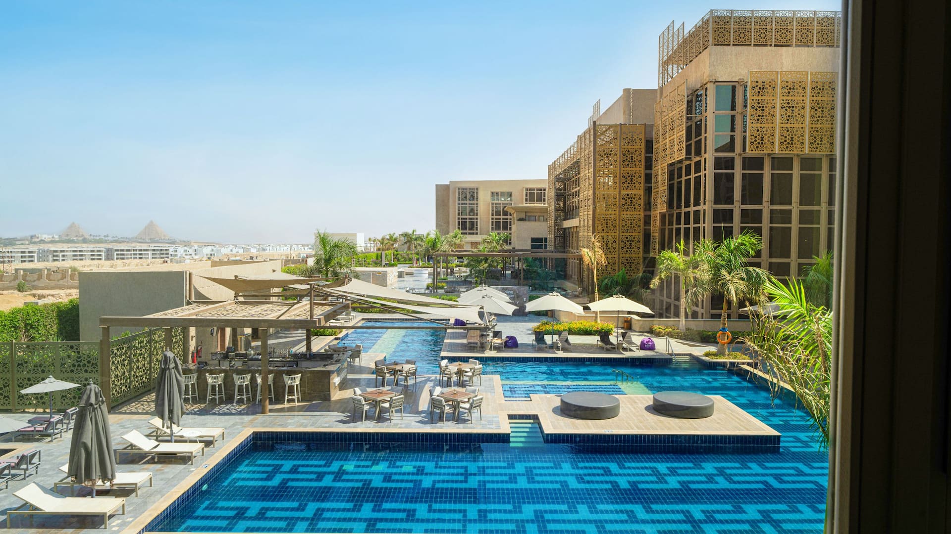 4 of 5 Hyatt Regency Cairo West Regency Suite King Bed Pool View