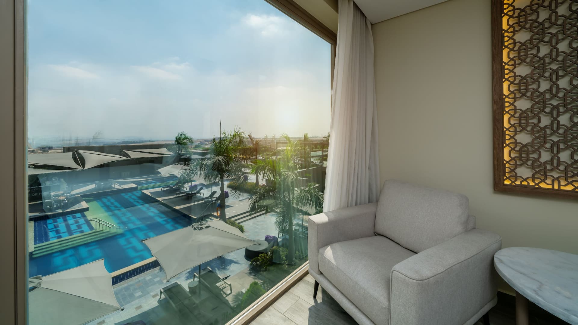 4 of 6 Hyatt Regency Cairo West Regency Executive Suite Pool With King Bed Seating