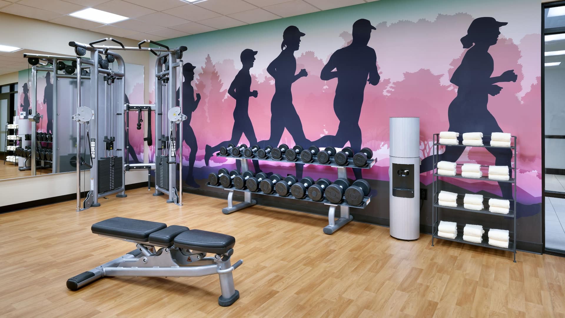 Hyatt Place Provo Fitness Center Weights
