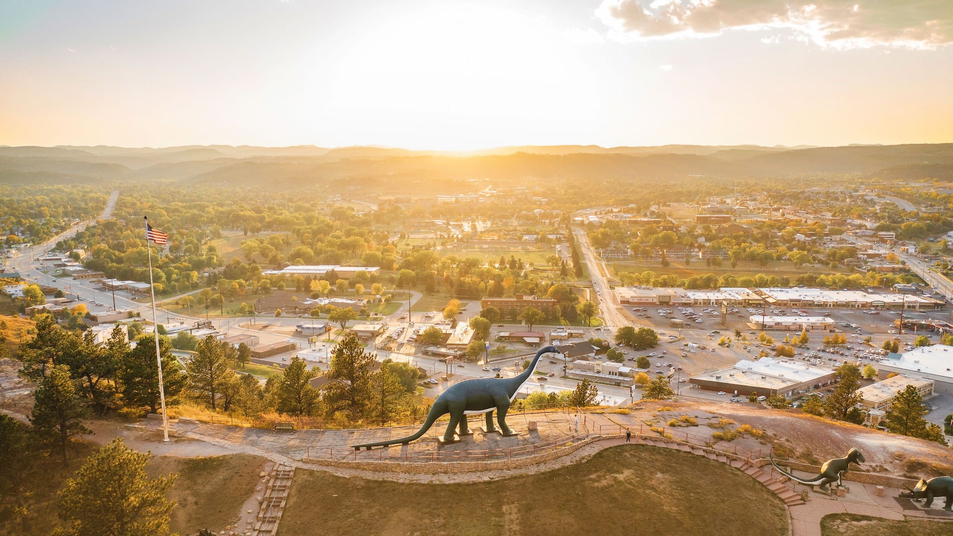 Hyatt Place Rapid City Dinosaur Park Drone
