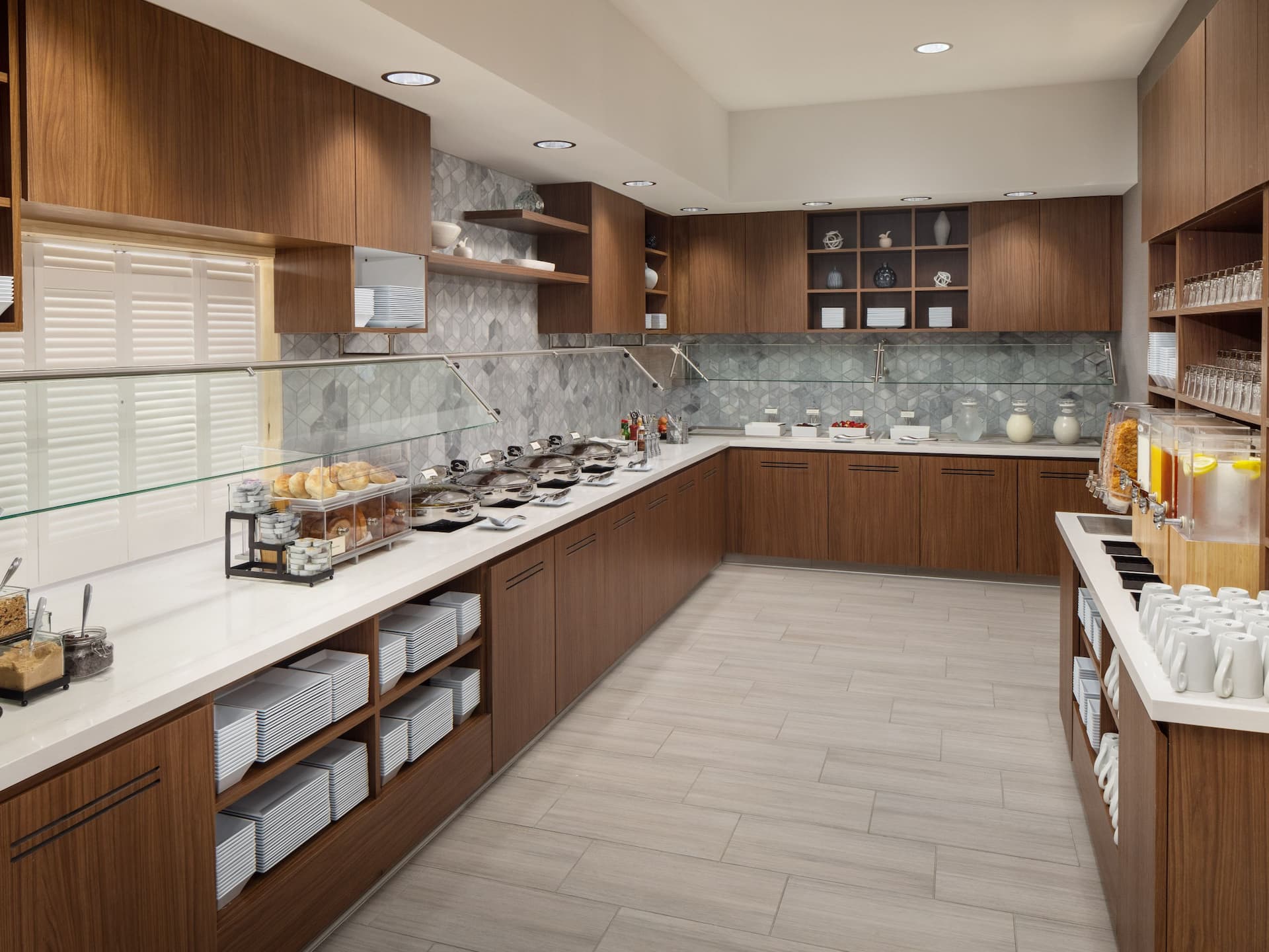 Hyatt House Vacaville Breakfast Area