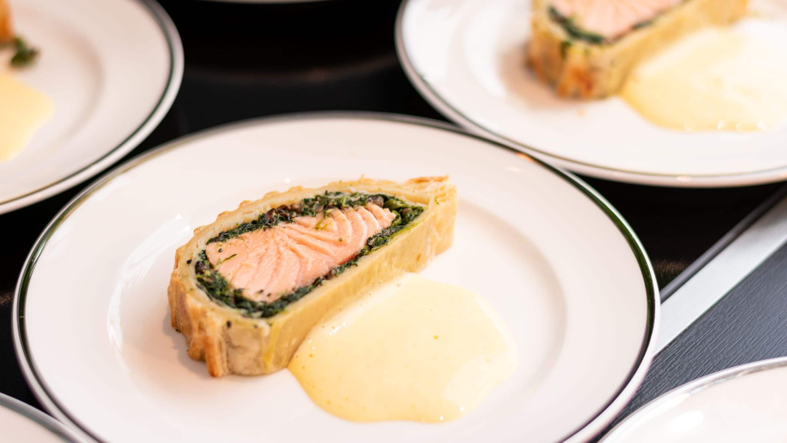 Park Hyatt Jakarta Salmon En Crote Event Food Plating