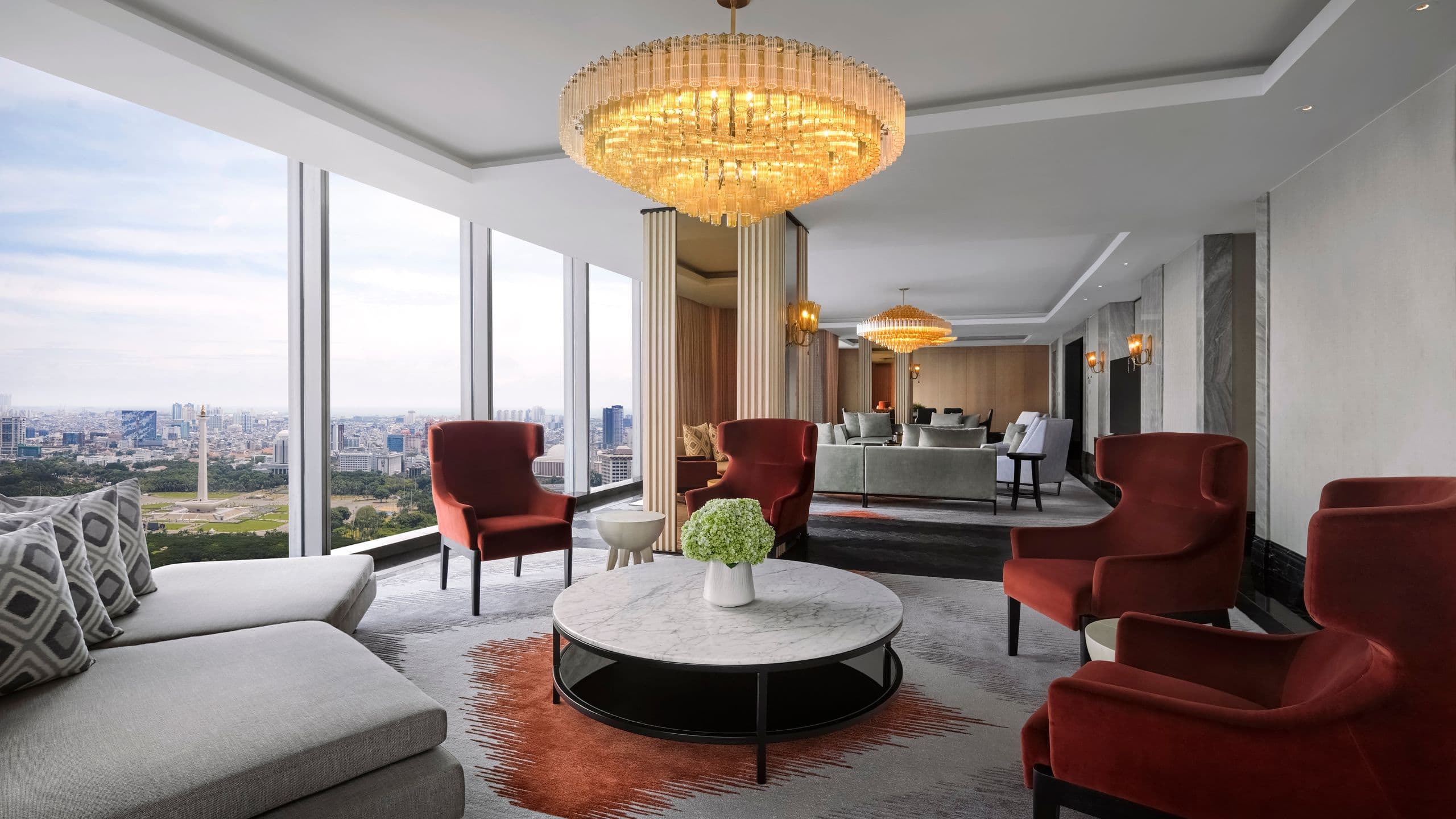 Park Hyatt Jakarta Chairman Suite Living Room Seating