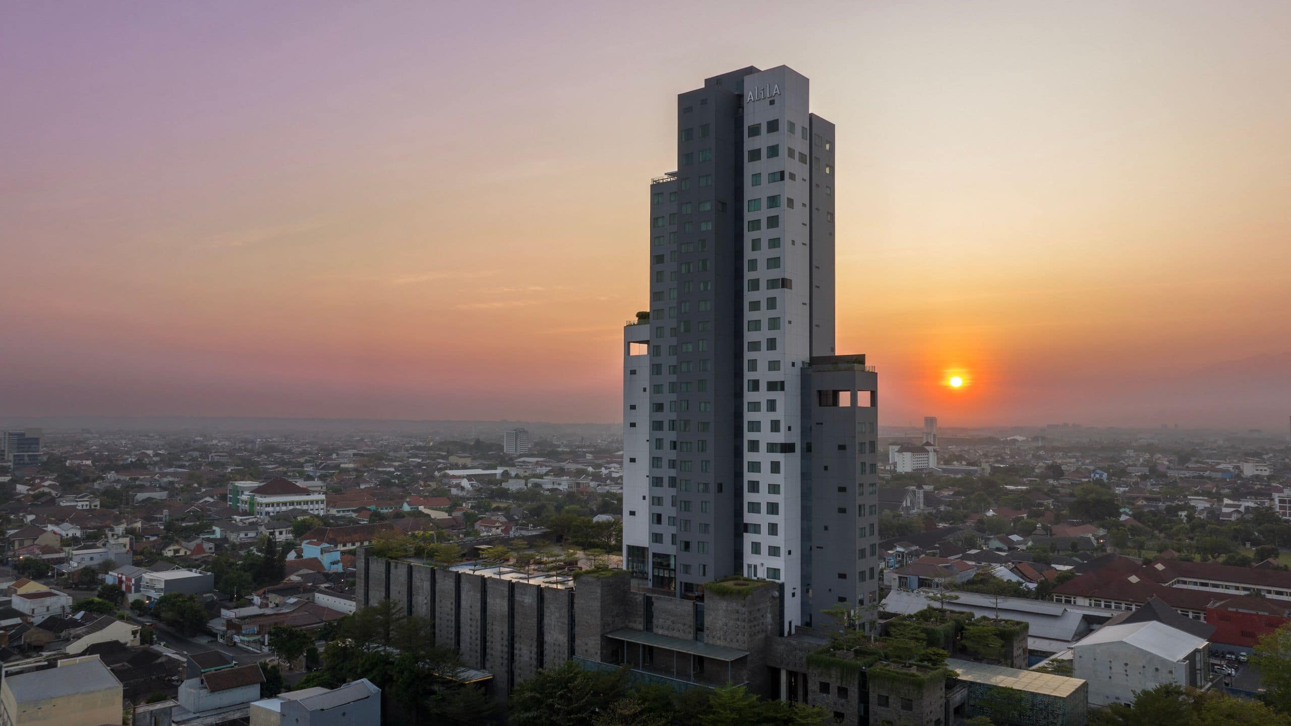 Alila Solo Building Sunrise