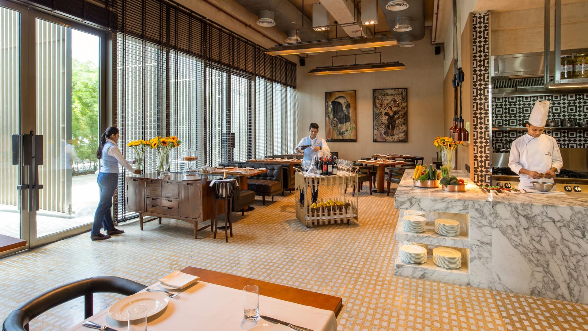 Grand Hyatt Gurgaon Dining Staff