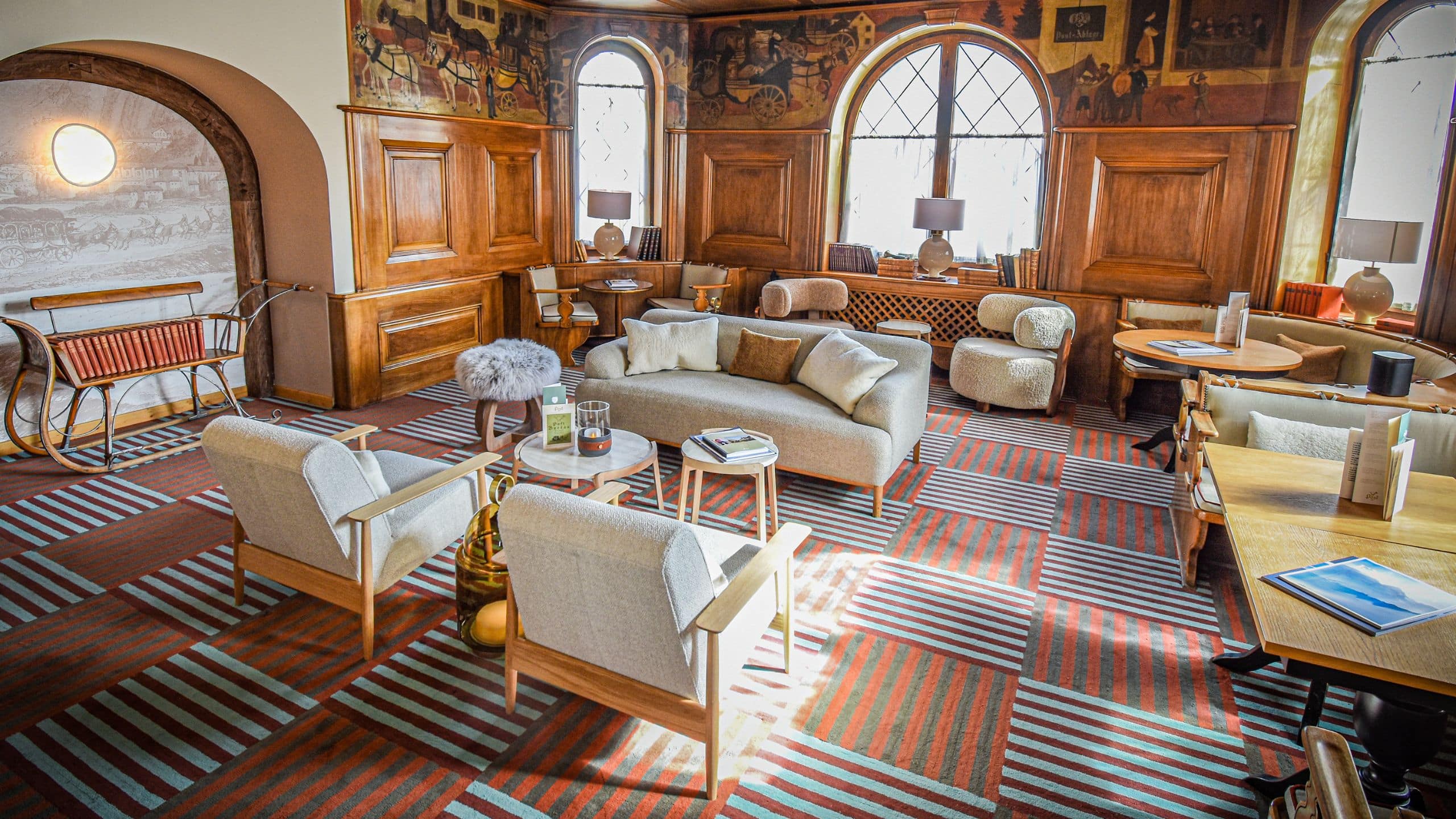 Hotel Flüela Davos Post Bar Lounge Grand View