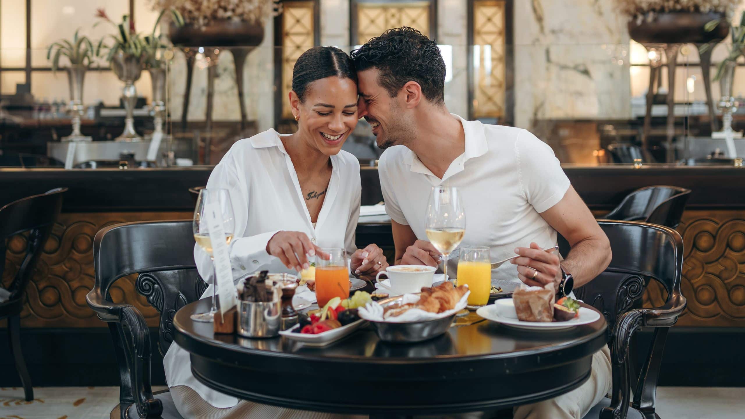 Park Hyatt Vienna Breakfast Couple