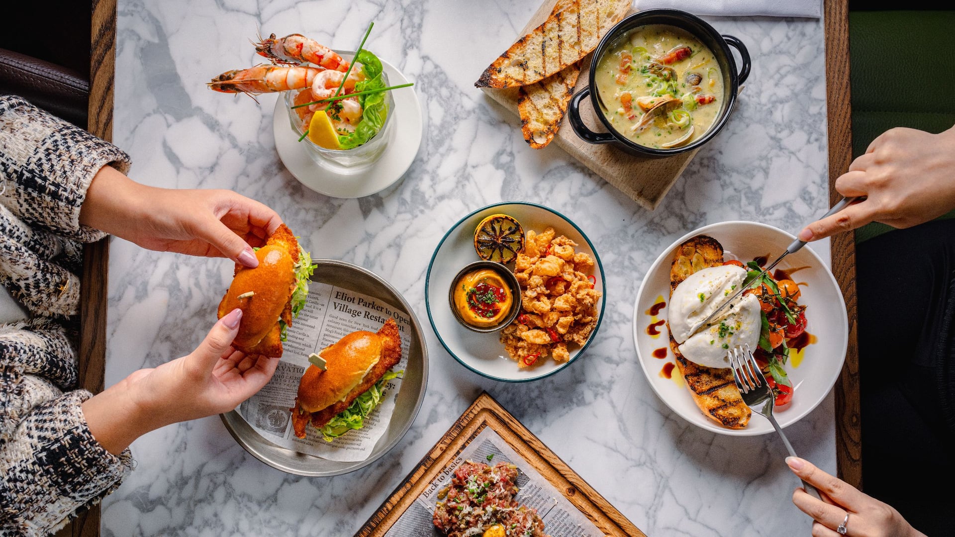 2 of 2 Hyatt Regency London Blackfriars Nynlon Social Gathering Spread