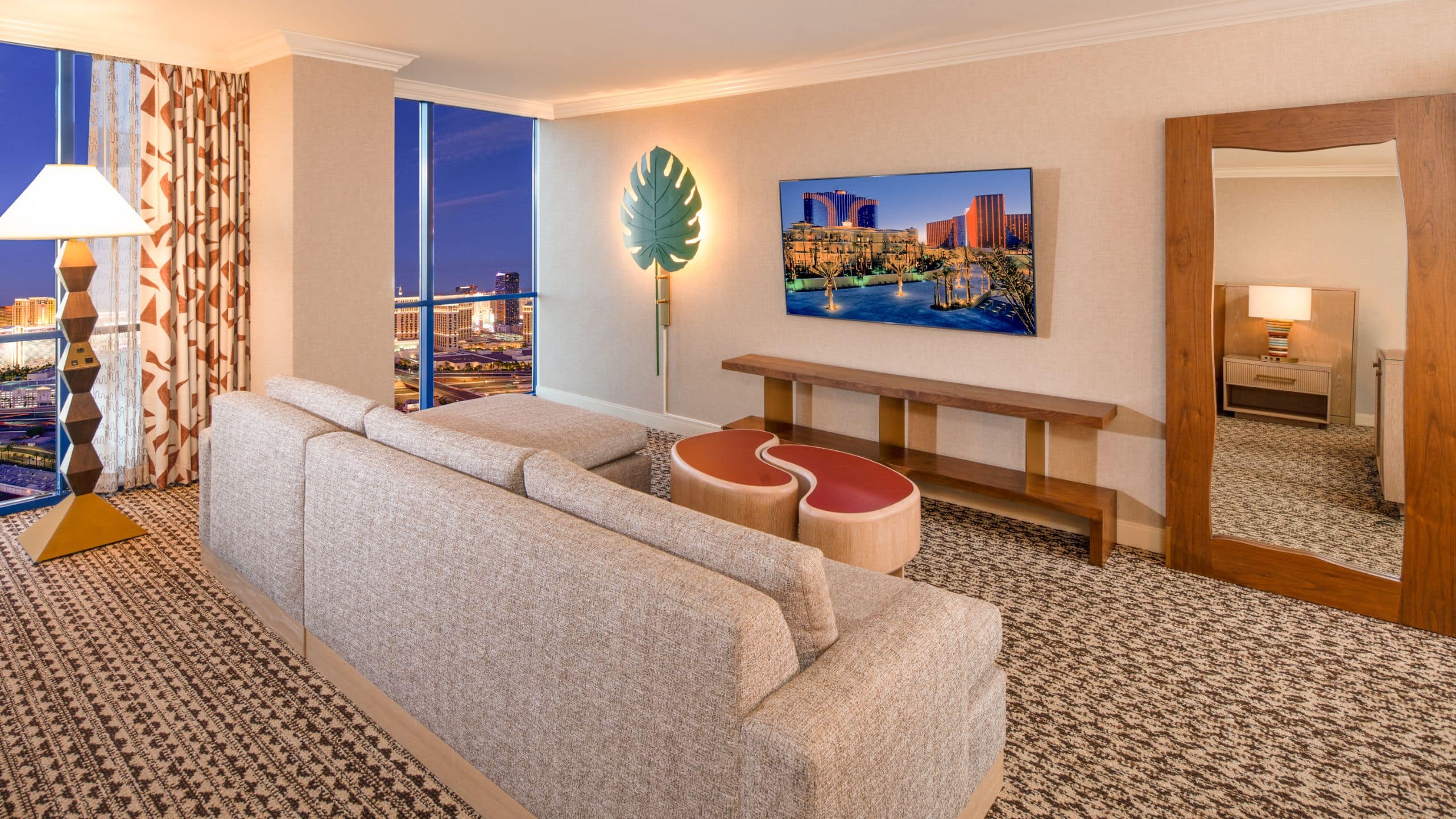 3 of 3 Rio Hotel & Casino Deluxe Guestroom Seating Area