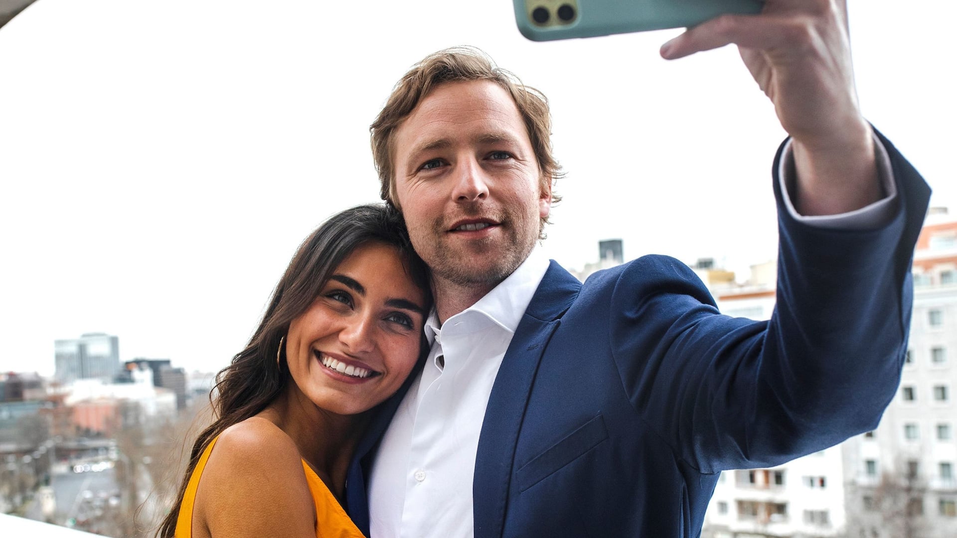 Hyatt Regency Madrid Residences Couple Selfie Balcony