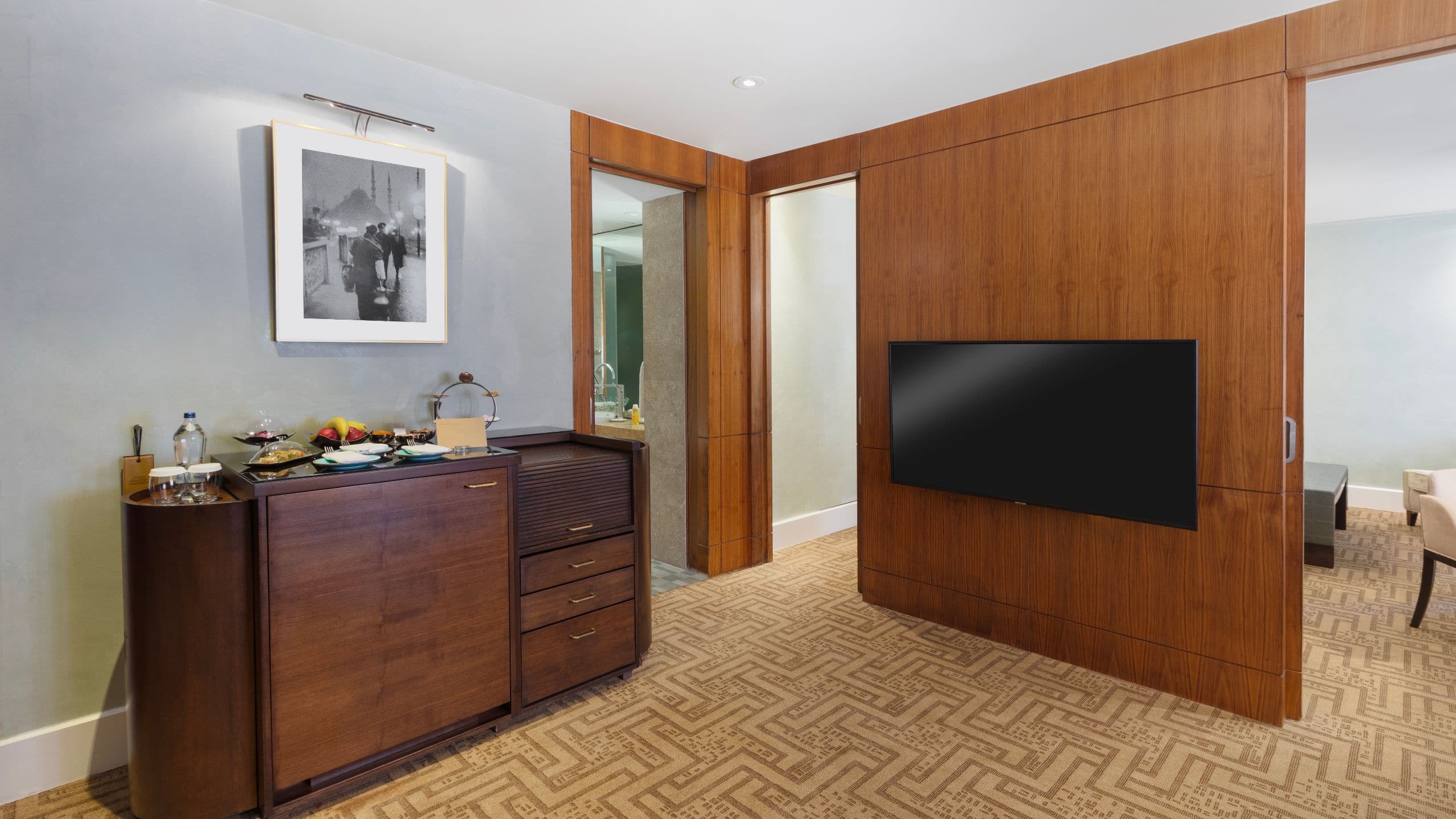 Park Hyatt Istanbul - Macka Palas Park Suite Living Room Amenities