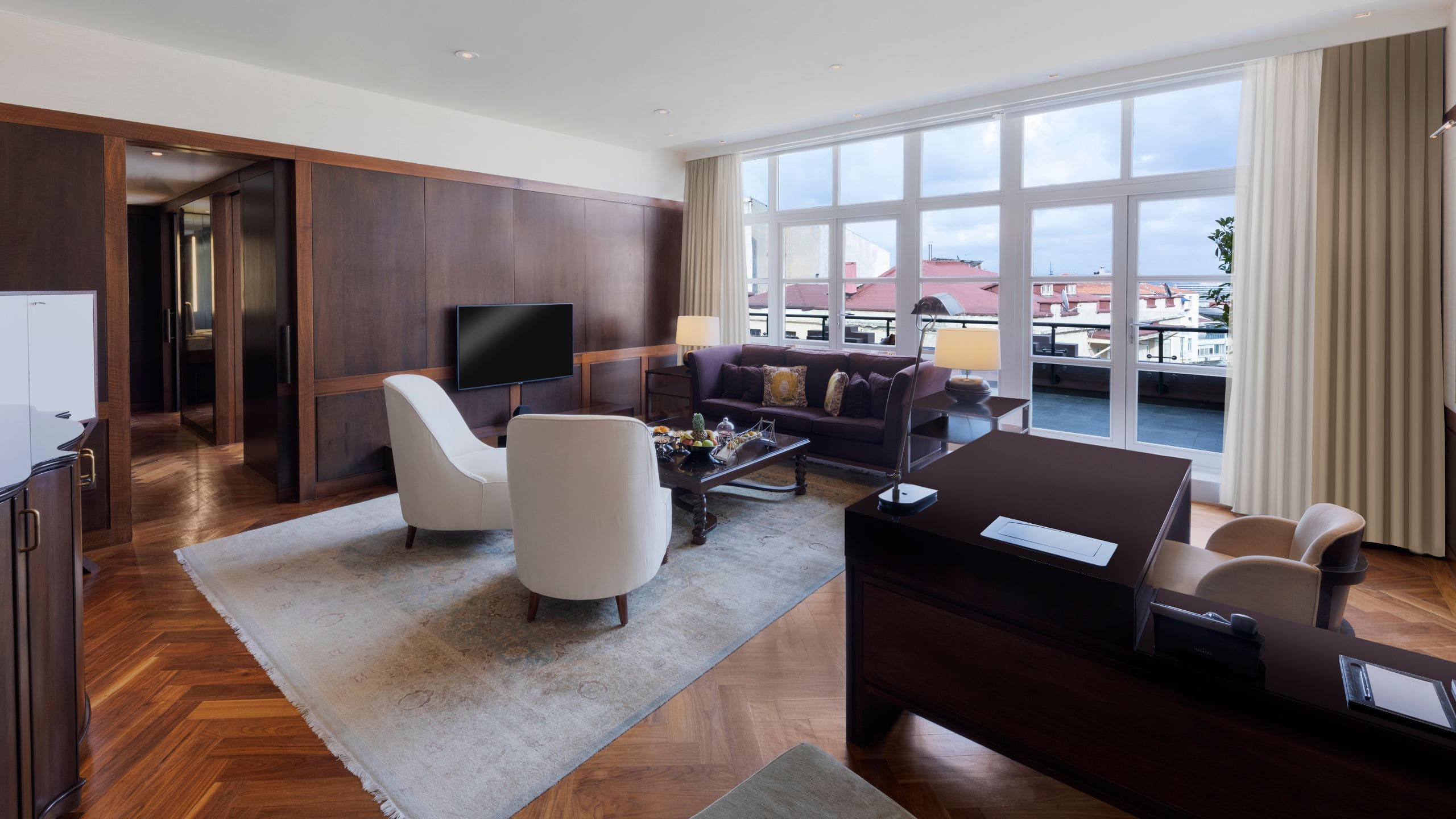 Park Hyatt Istanbul - Macka Palas Executive Suite Living Room View