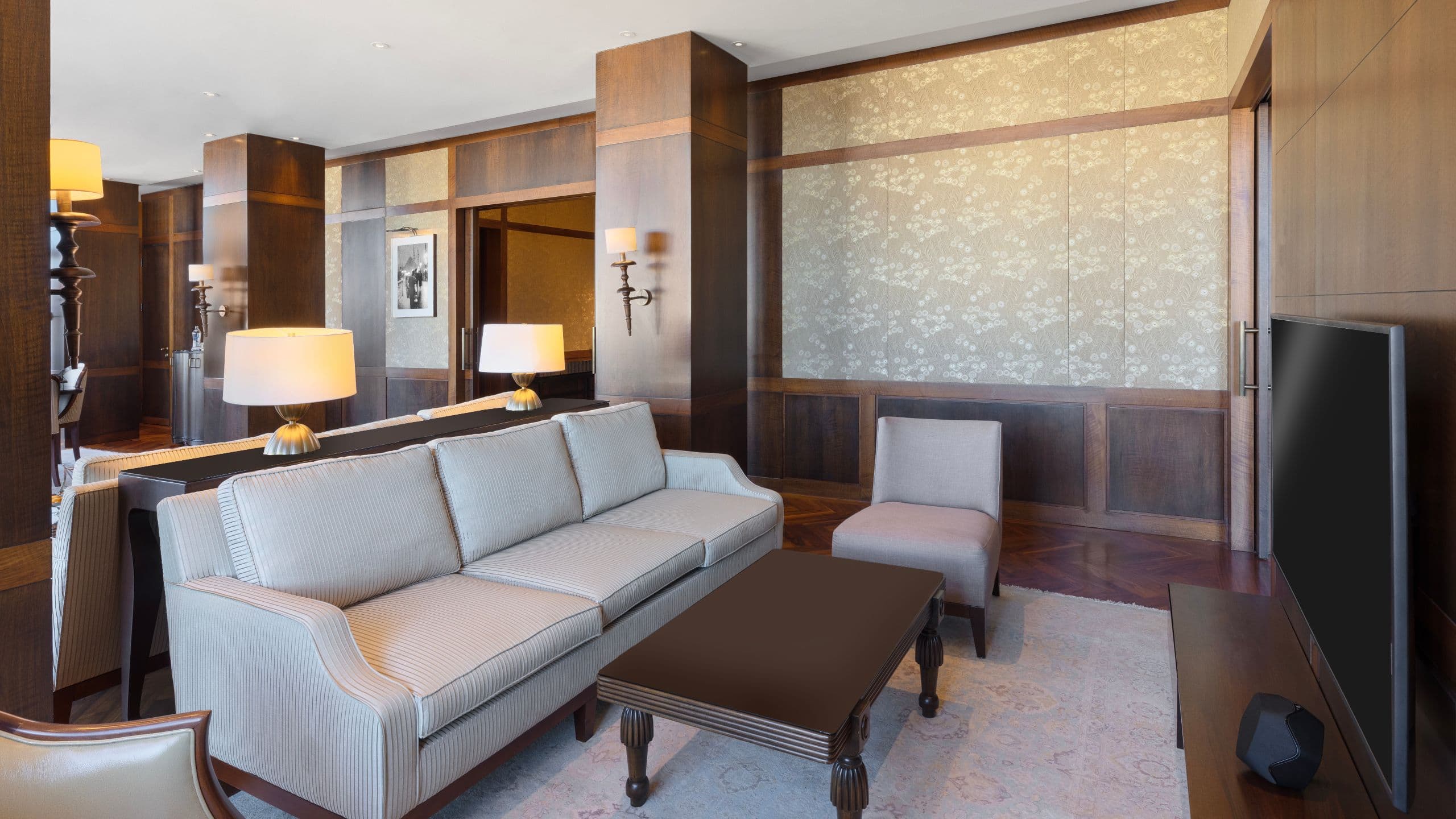Park Hyatt Istanbul - Macka Palas Palazzo Suite Living Room TV