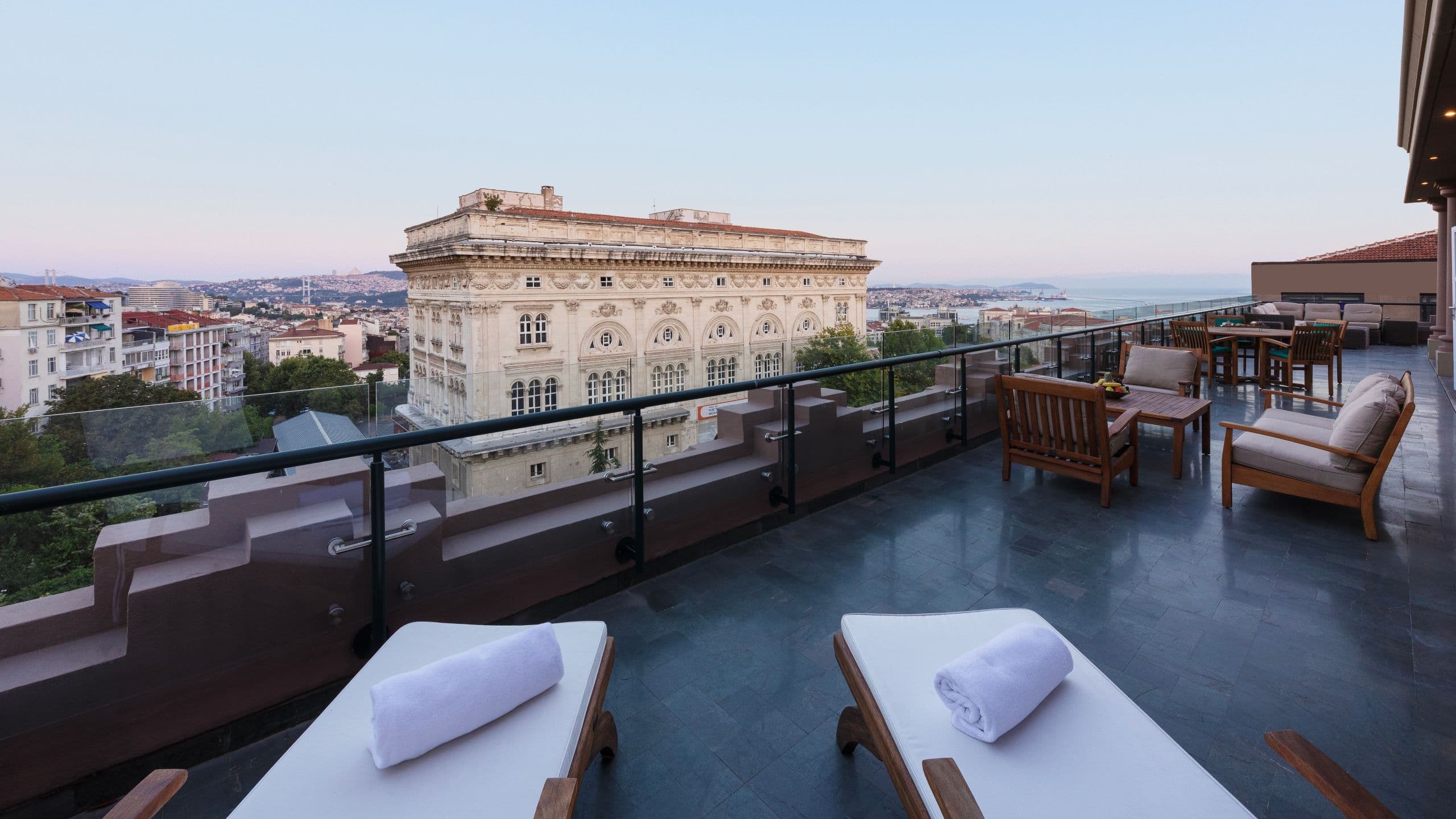Park Hyatt Istanbul - Macka Palas Palazzo Suite Sunbathing Terrace