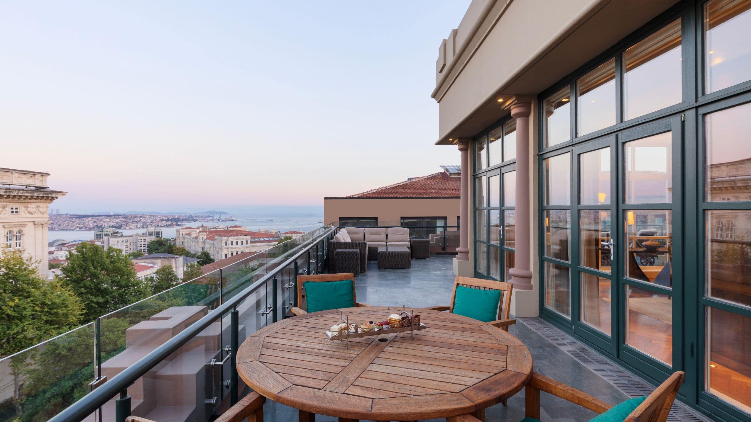 Park Hyatt Istanbul - Macka Palas Palazzo Suite Terrace Table