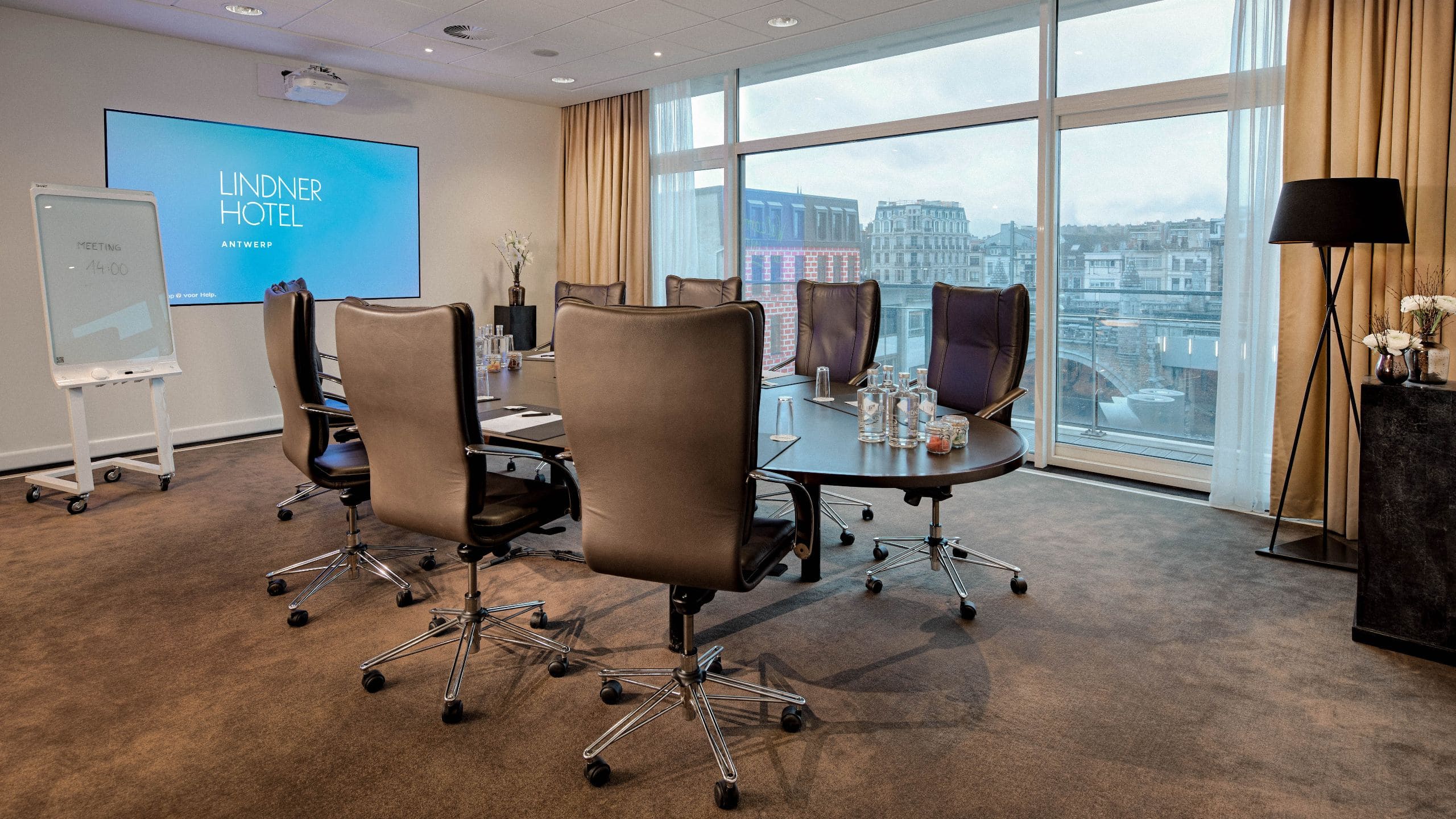 1 of 1 Lindner Hotel Antwerp Meeting Room Bolivar