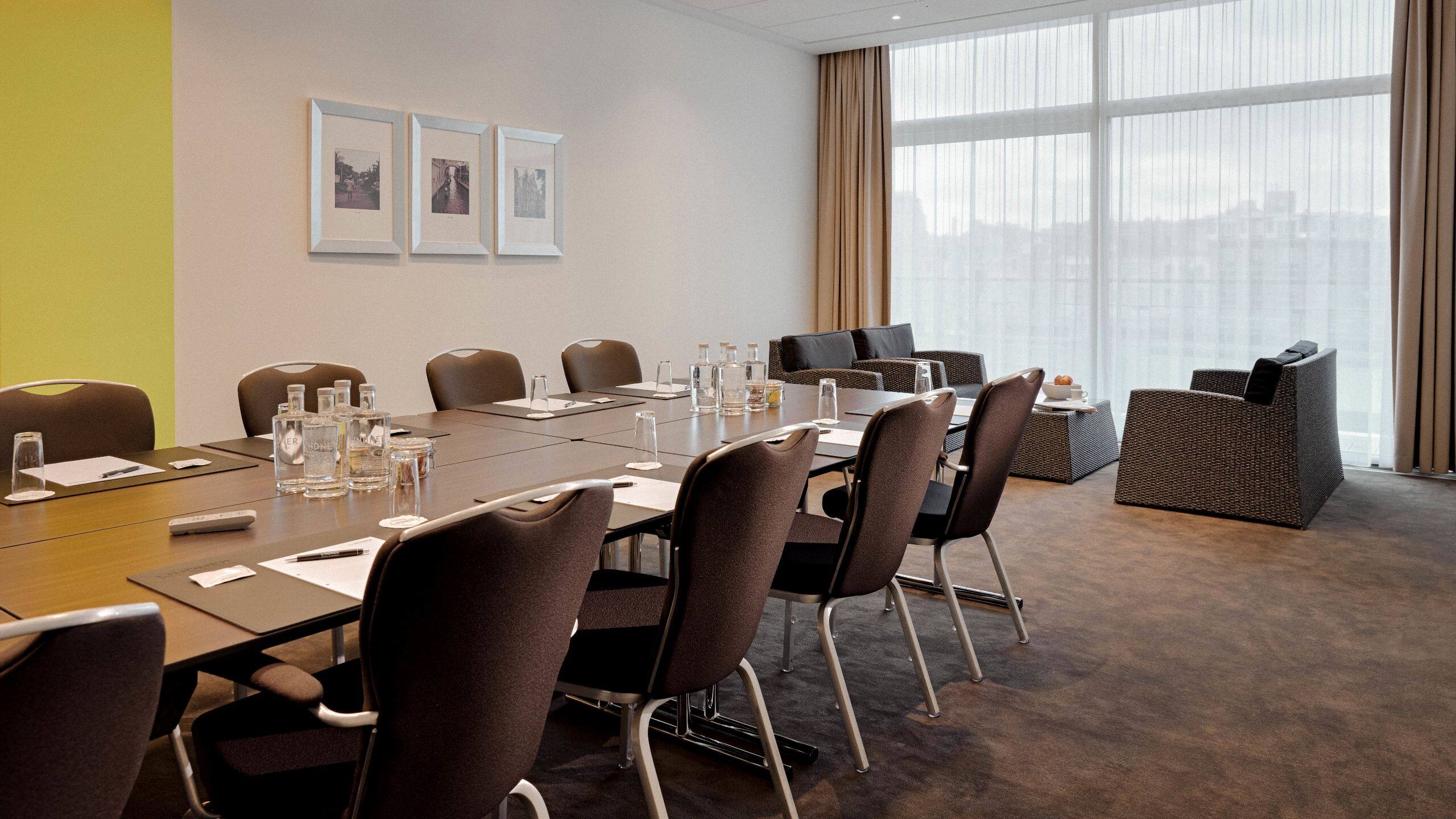 1 of 1 Lindner Hotel Antwerp Meeting Room Marnix