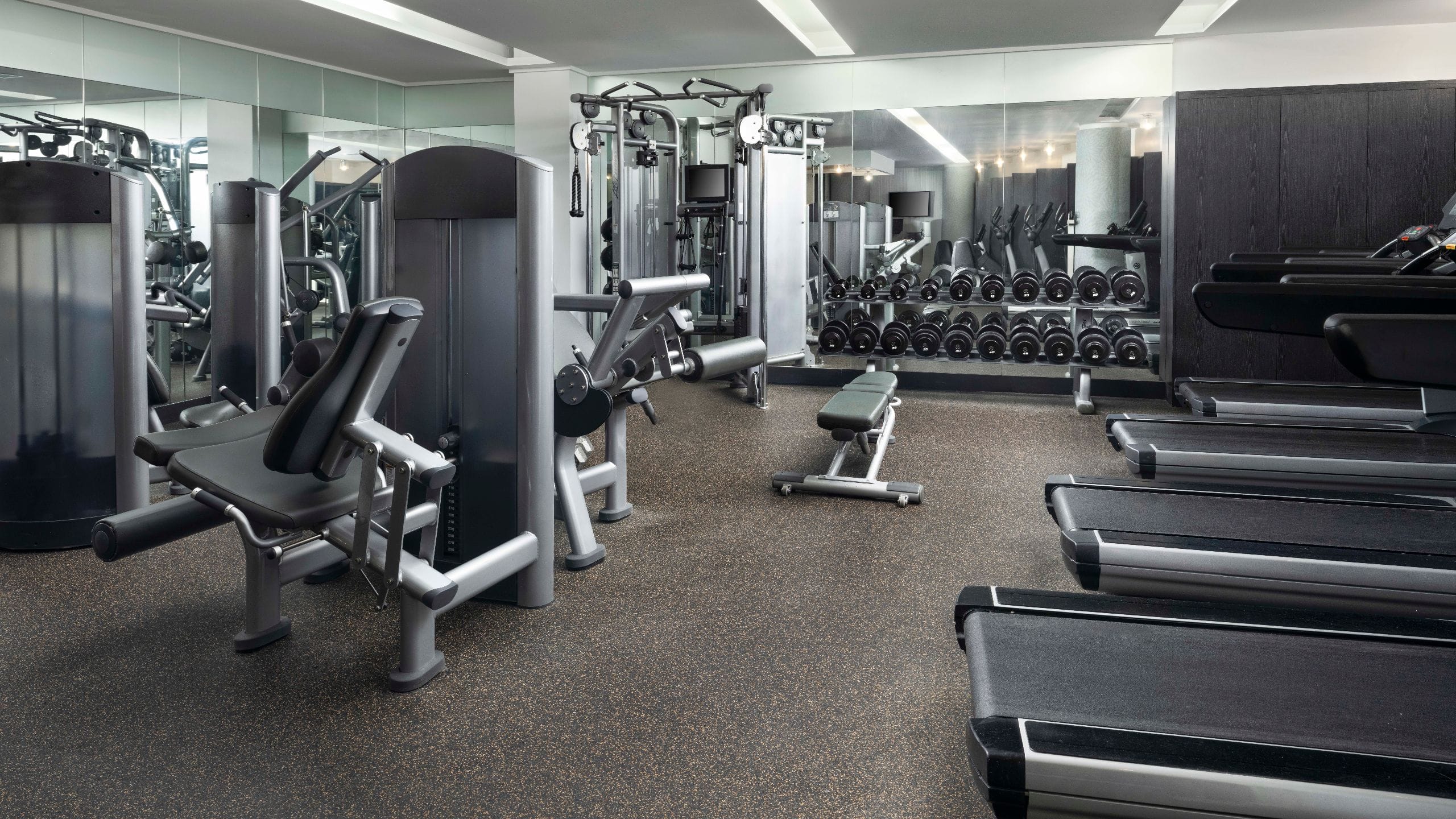 Hyatt Union Square New York Fitness Center Treadmills