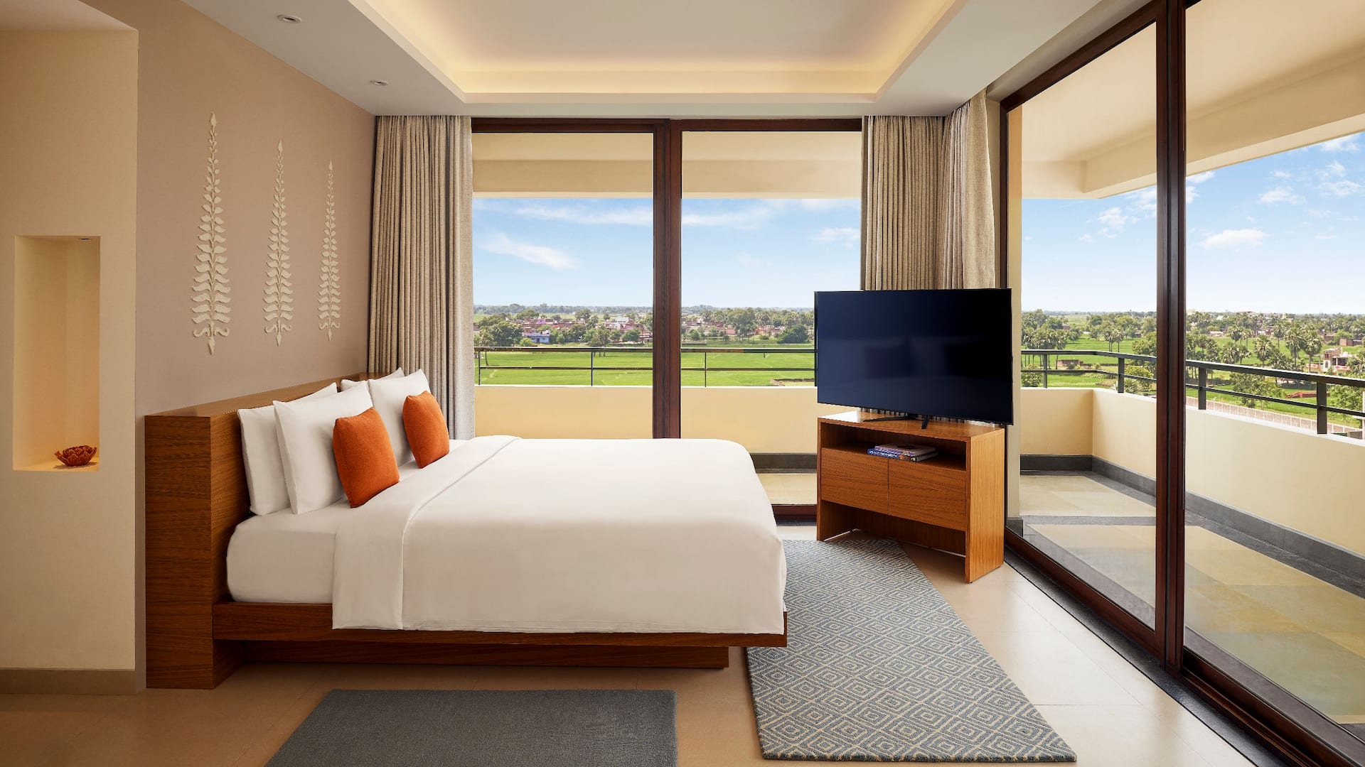 Hyatt Place Bodh Gaya Family Bedroom Balcony