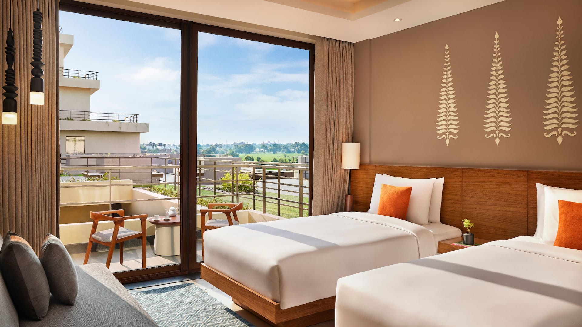 Hyatt Place Bodh Gaya Two Twins Balcony