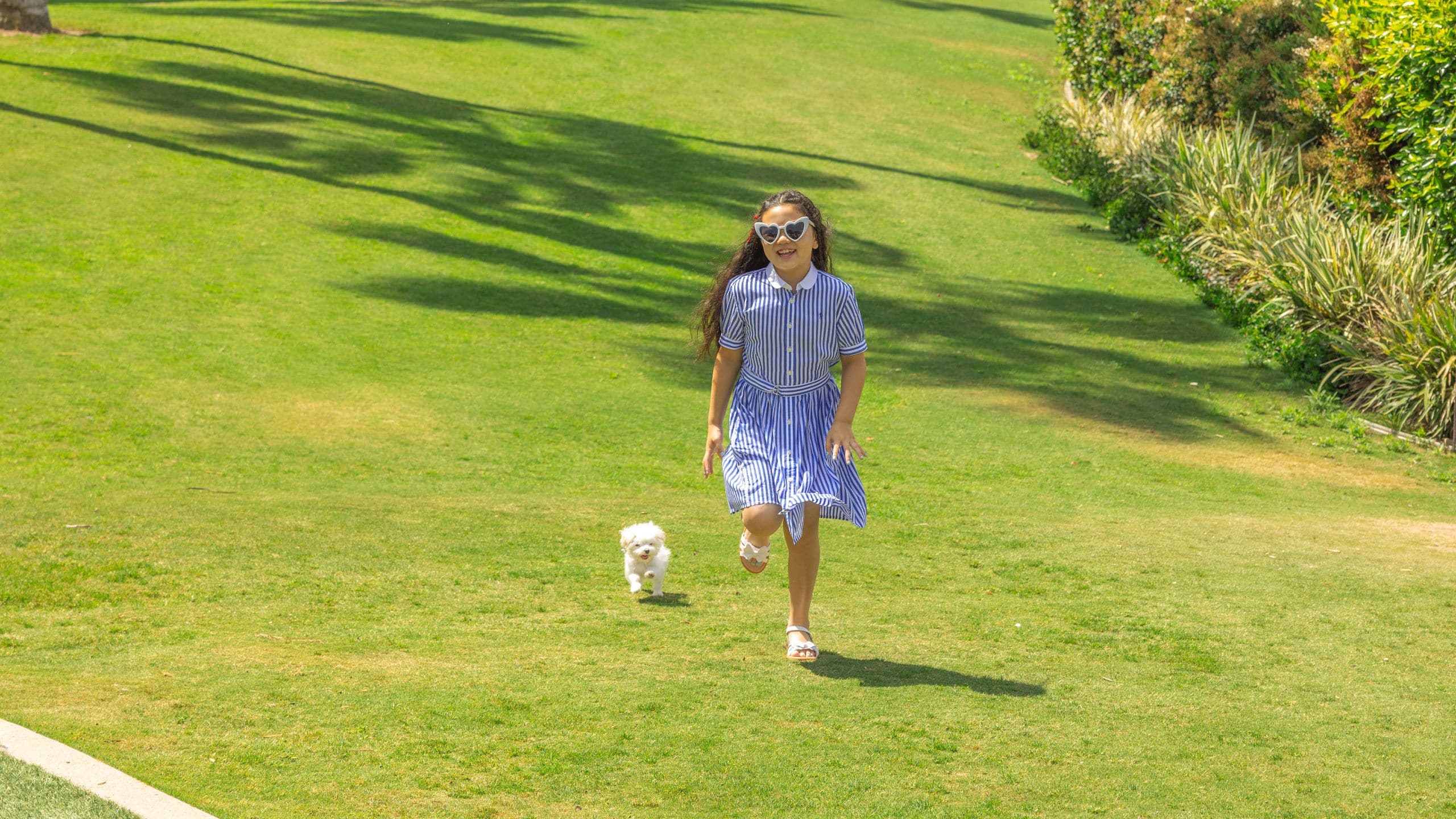 Park Hyatt Aviara Resort, Golf Club & Spa Girl Puppy