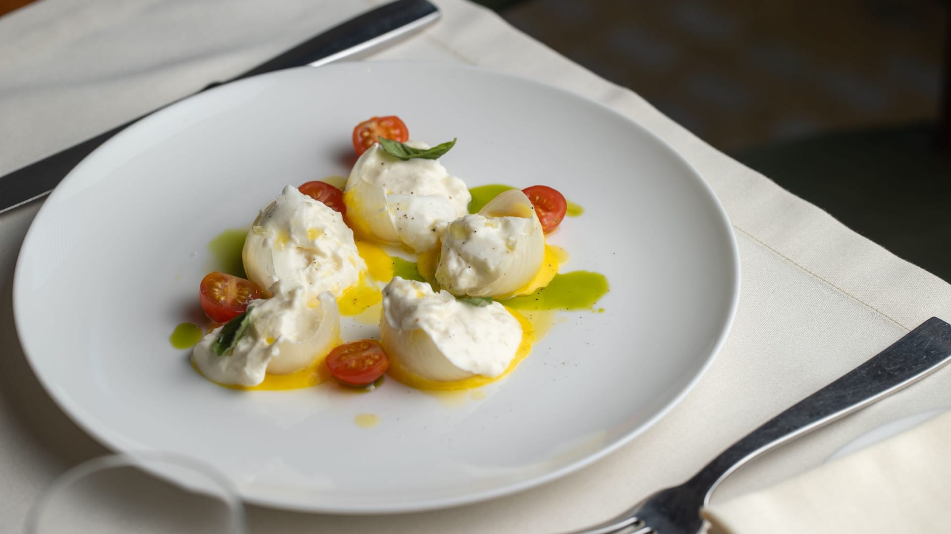 Grand Hyatt Gurgaon Cena Pranzo Burrata