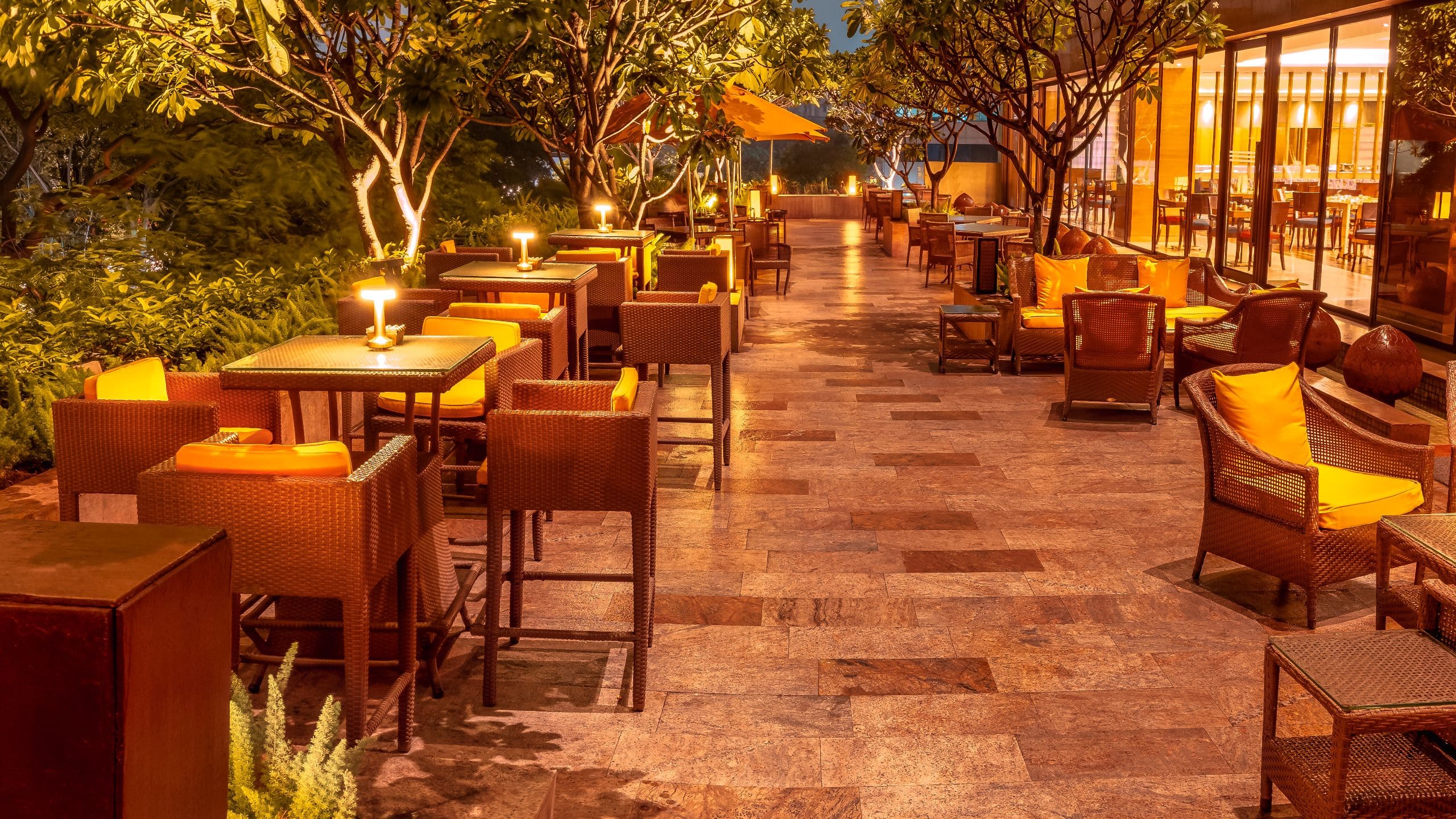 1 of 1 Hyatt Pune Terrace Seating