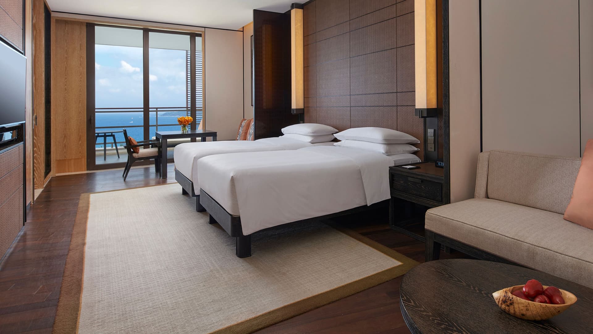 1 of 3 Grand Hyatt Sanya Haitang Bay Resort and Spa Two Twin Ocean