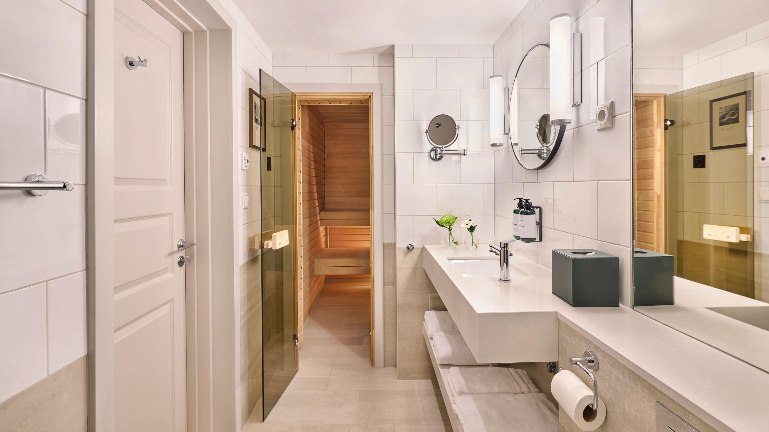 第 4，共 5 Hôtel Reisen King Sauna Bathroom