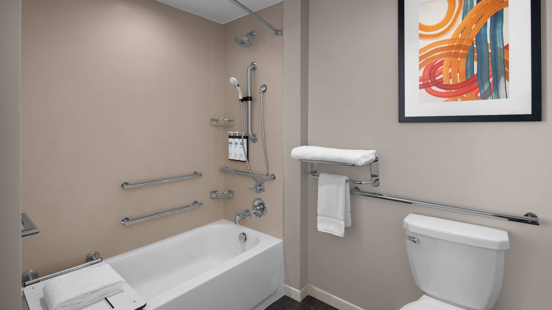 3 of 3 Hyatt House Lansing / University Area Accessible Bathroom Tub