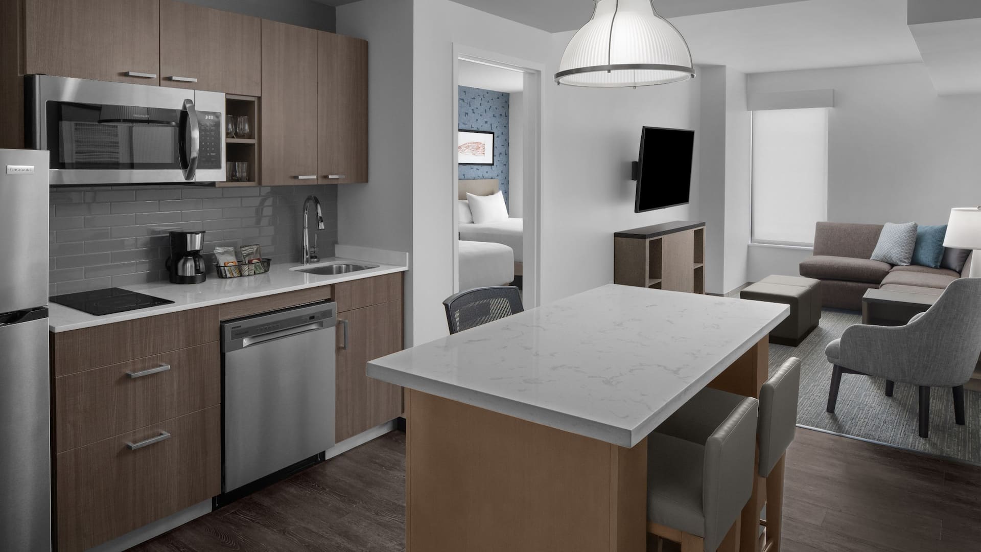 Hyatt House Lansing / University Area Double Queen One Bedroom Suite