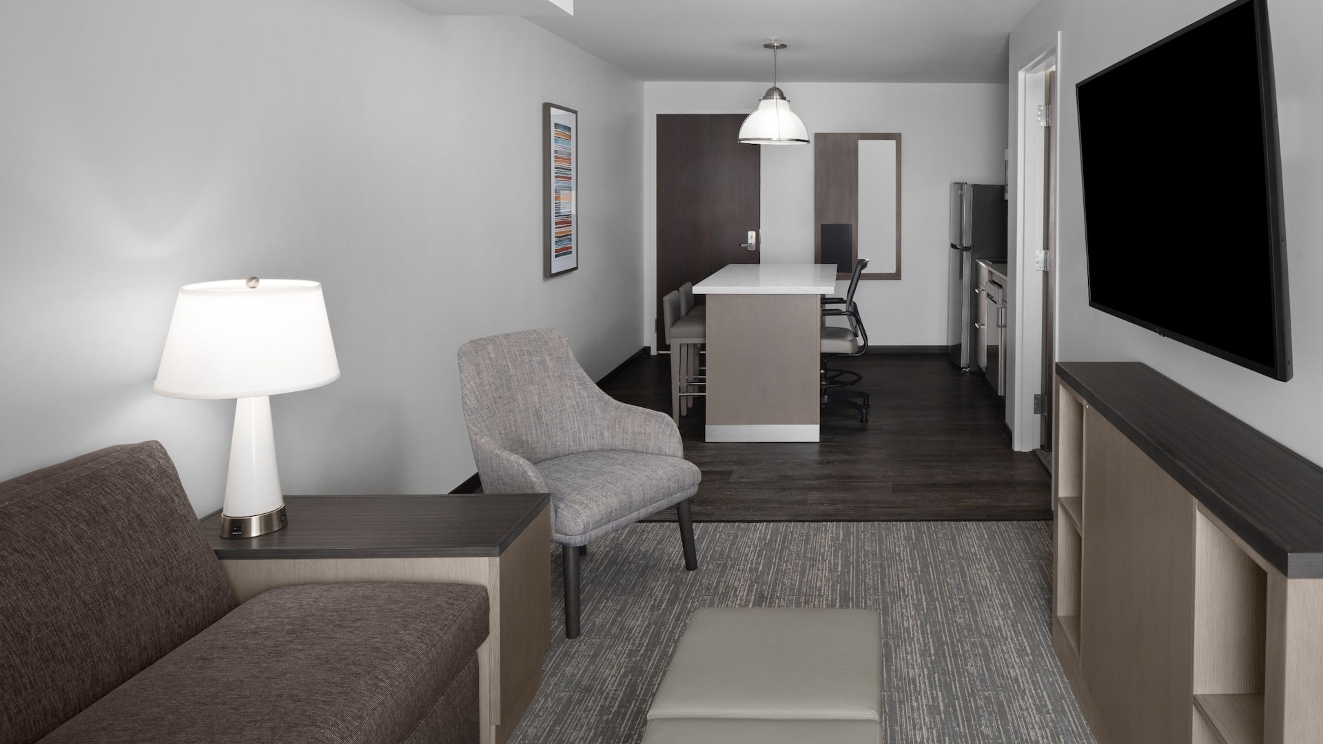 Hyatt House Lansing / University Area Double Queen One Bedroom Suite View