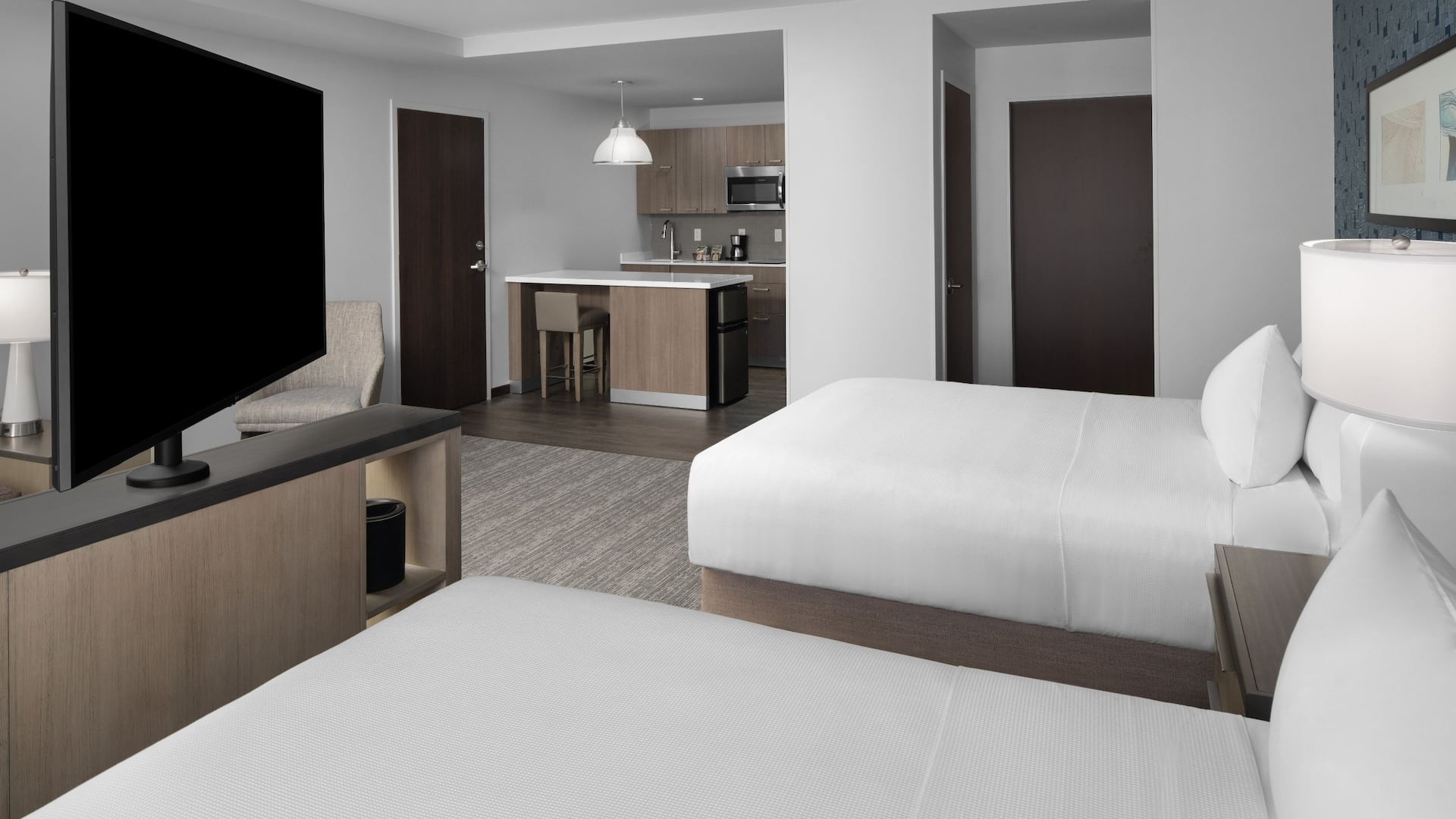 Hyatt House Lansing / University Area Double Queen With Sofa Bed