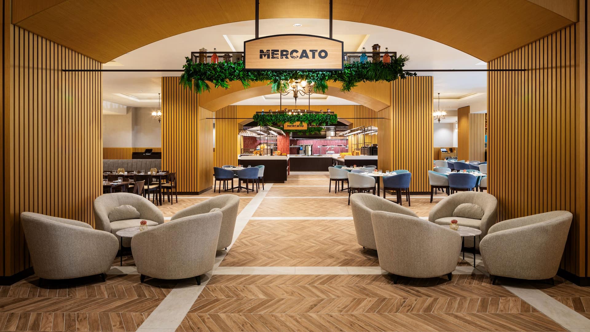 Hyatt Regency Pravets Resort Mercato Restaurant Main Entrance