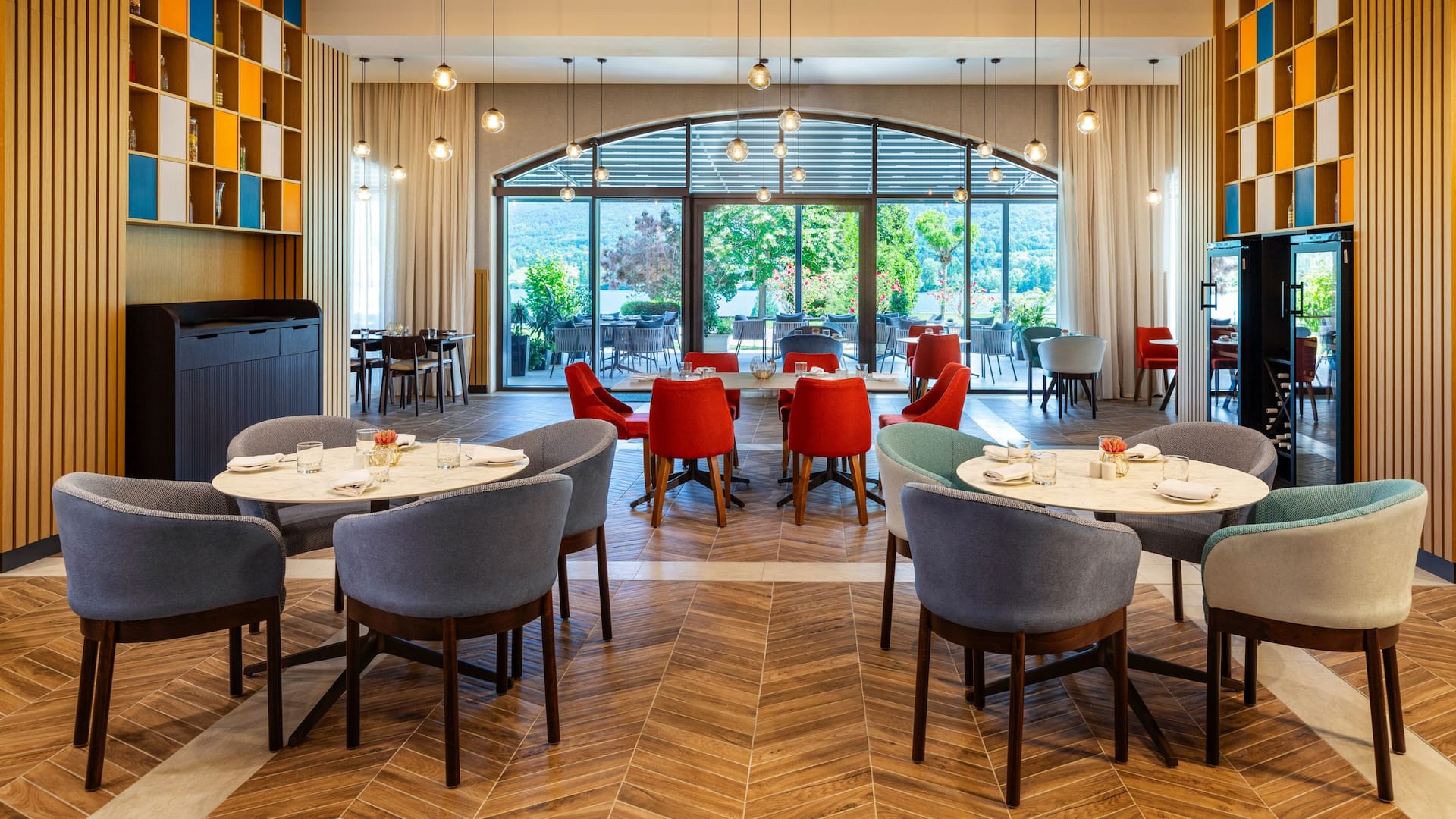 Hyatt Regency Pravets Resort Mercato Restaurant Terrace View
