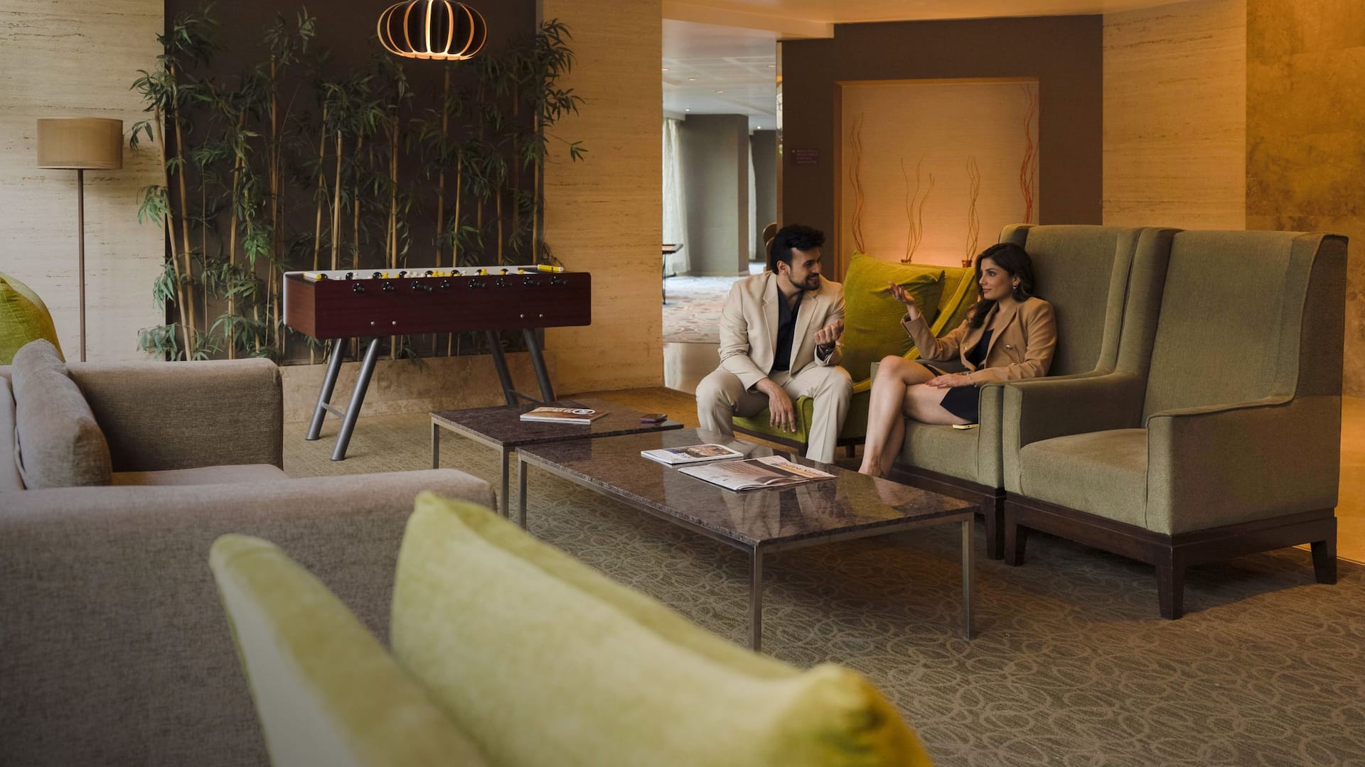 Hyatt Place Pune Hinjawadi Lobby Seating Couple