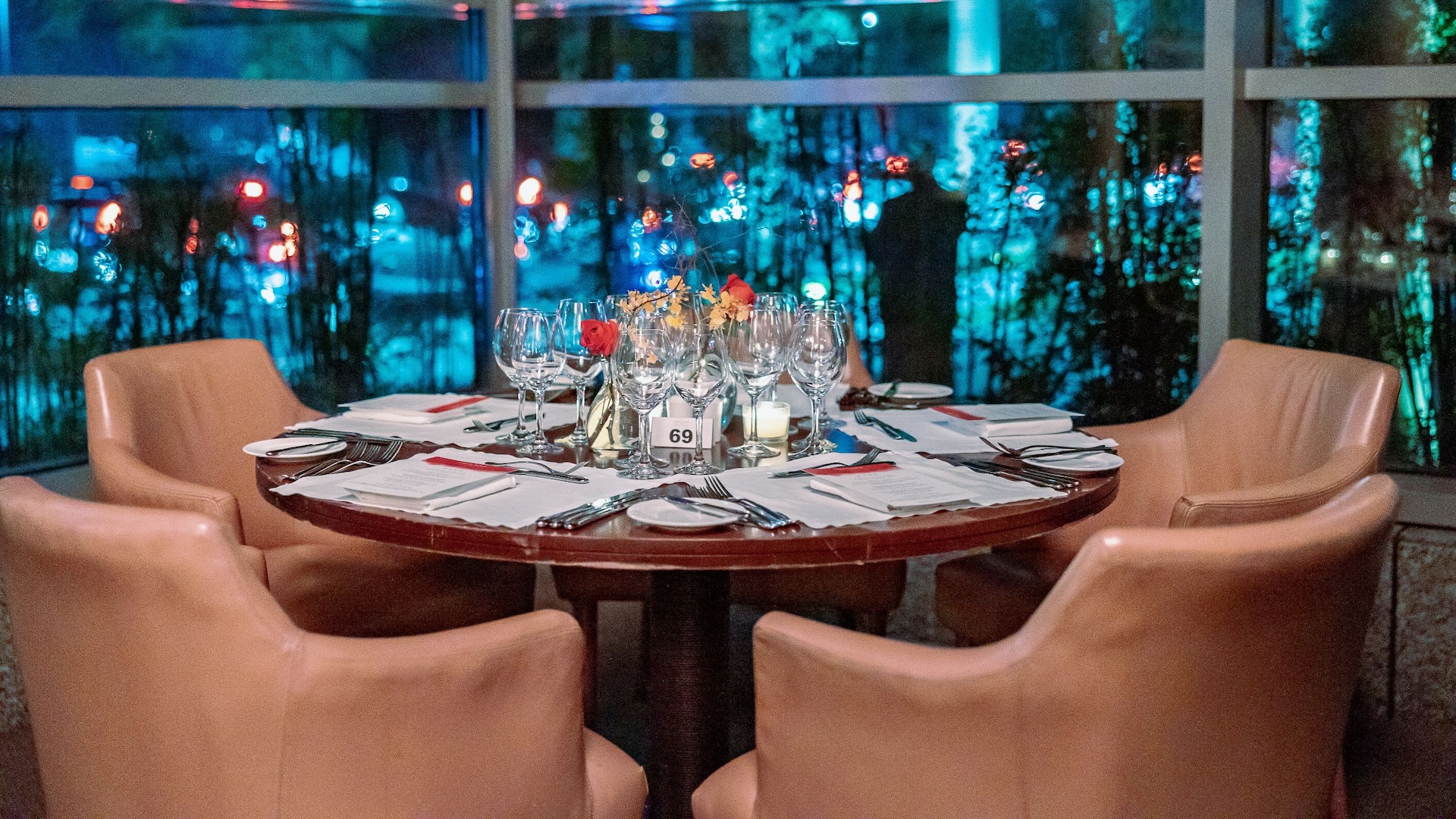 Grand Hyatt São Paulo Eau Chefs Table Round Table Setup