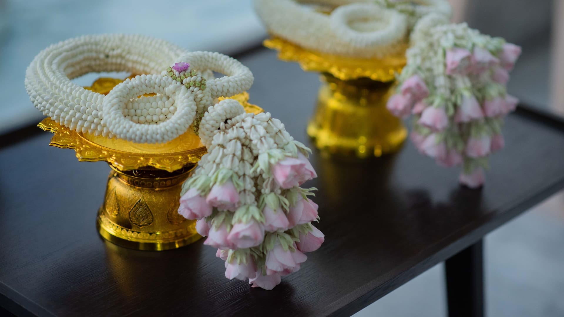 第 3，共 3 Hyatt Regency Koh Samui Thai Wedding Ceremony Garland