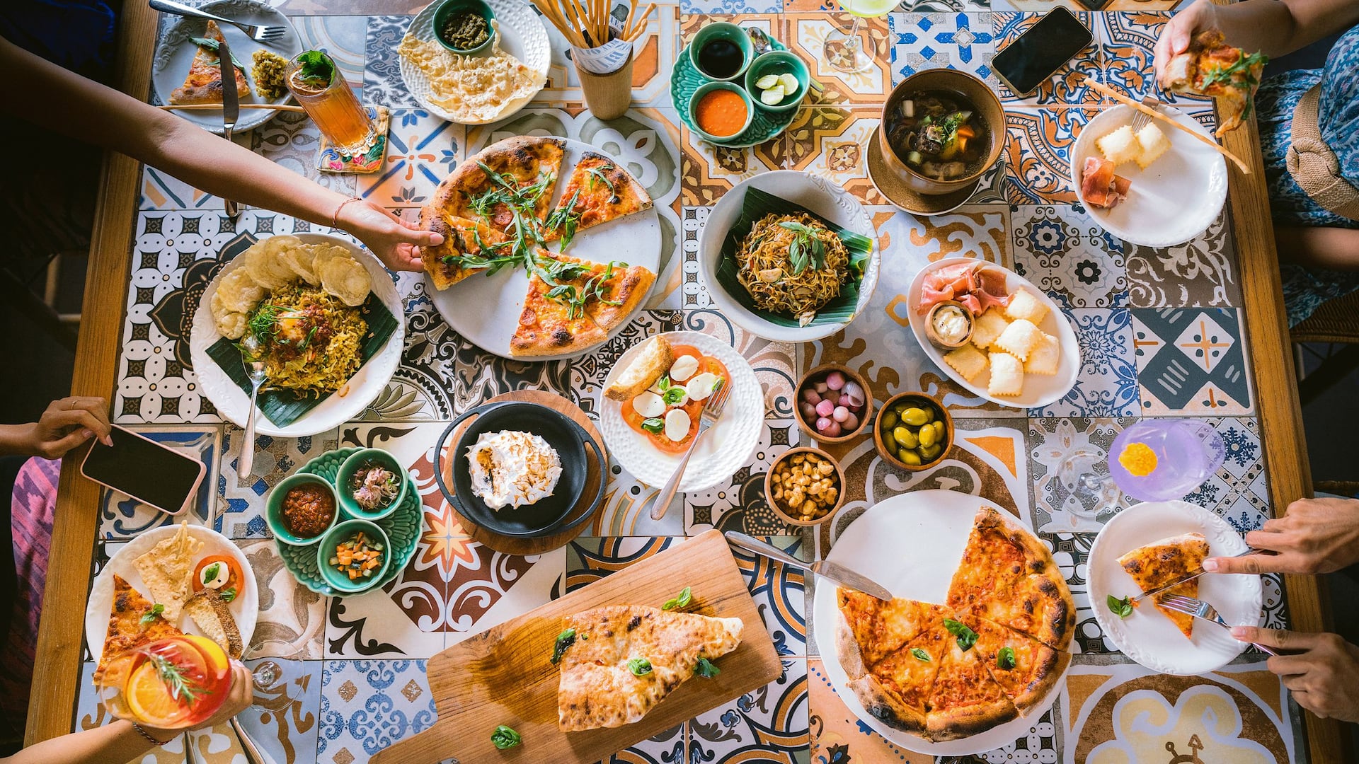 Andaz Bali Deli And Bakery Pizza Lunch Menu