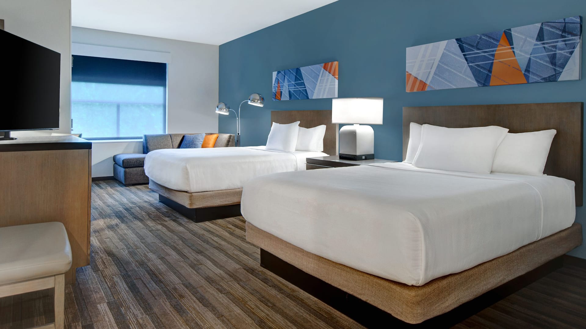 4 of 7 Hyatt House Mall of America / MSP Airport Two Queen Bedded Room